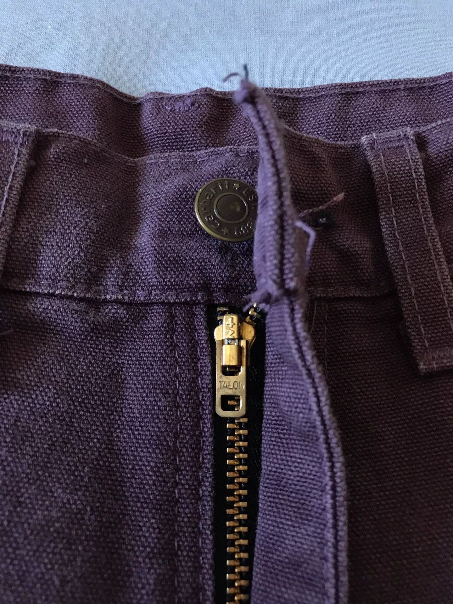 Carhartt 90s Carhartt WU4957 Purple Cargo Shorts Size US 32 / EU 48 - 6 Thumbnail