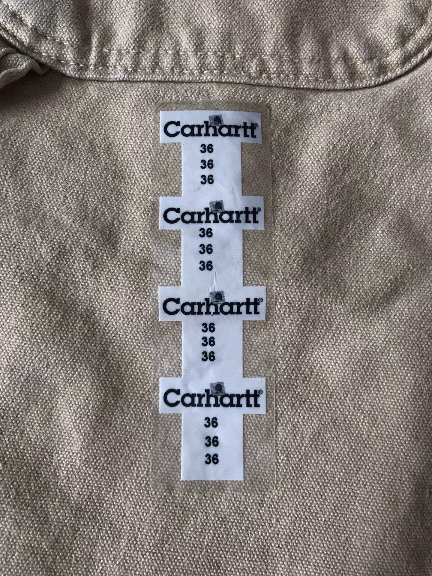 Carhartt 90s US Carhartt B24 Canvas Cargo Shorts Size US 36 / EU 52 - 7 Thumbnail