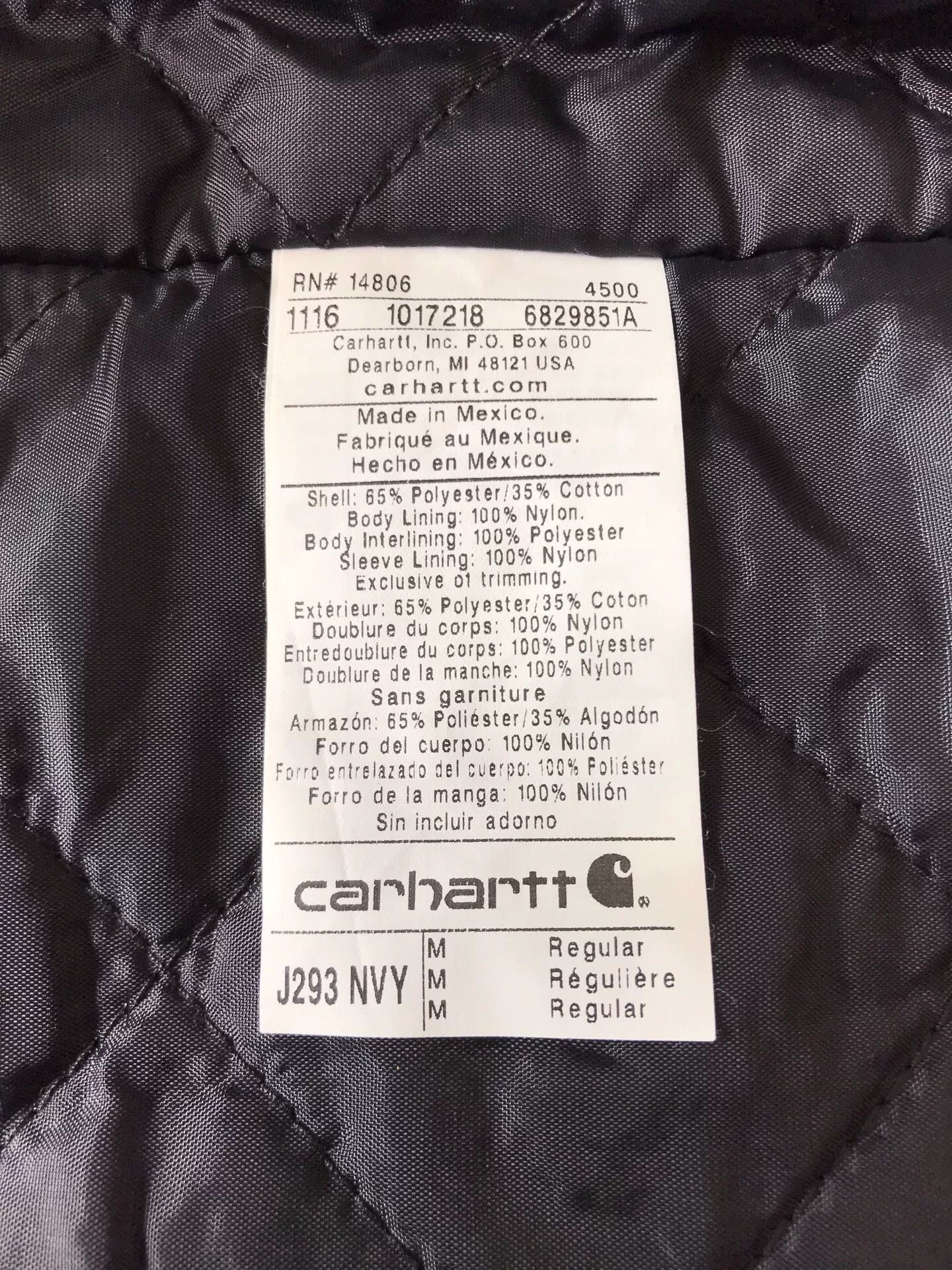 Carhartt Carhartt J293 Workwear Jacket Size US M / EU 48-50 / 2 - 9 Thumbnail