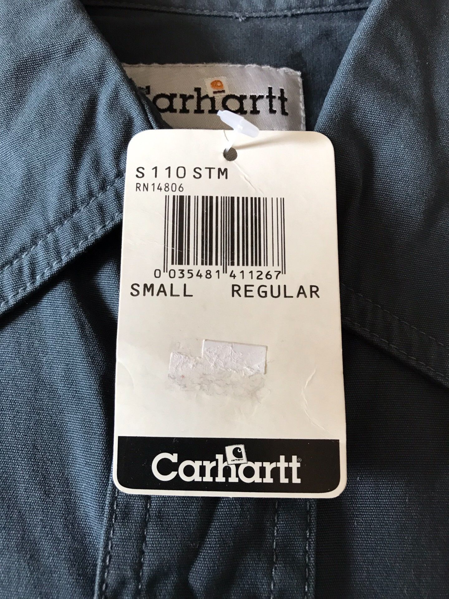 Carhartt Carhartt S110 STM Short Sleeve Shirt Size US S / EU 44-46 / 1 - 7 Thumbnail