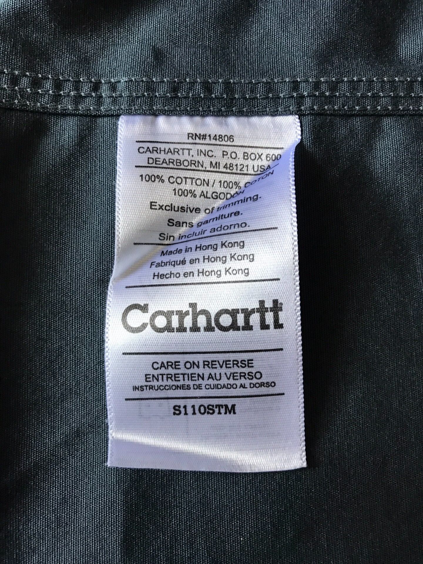 Carhartt Carhartt S110 STM Short Sleeve Shirt Size US S / EU 44-46 / 1 - 8 Thumbnail