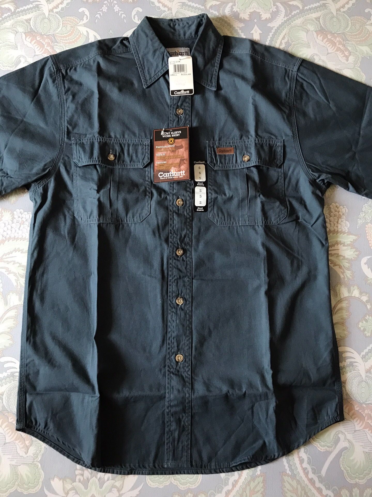 Carhartt Carhartt S110 STM Short Sleeve Shirt Size US S / EU 44-46 / 1 - 3 Thumbnail