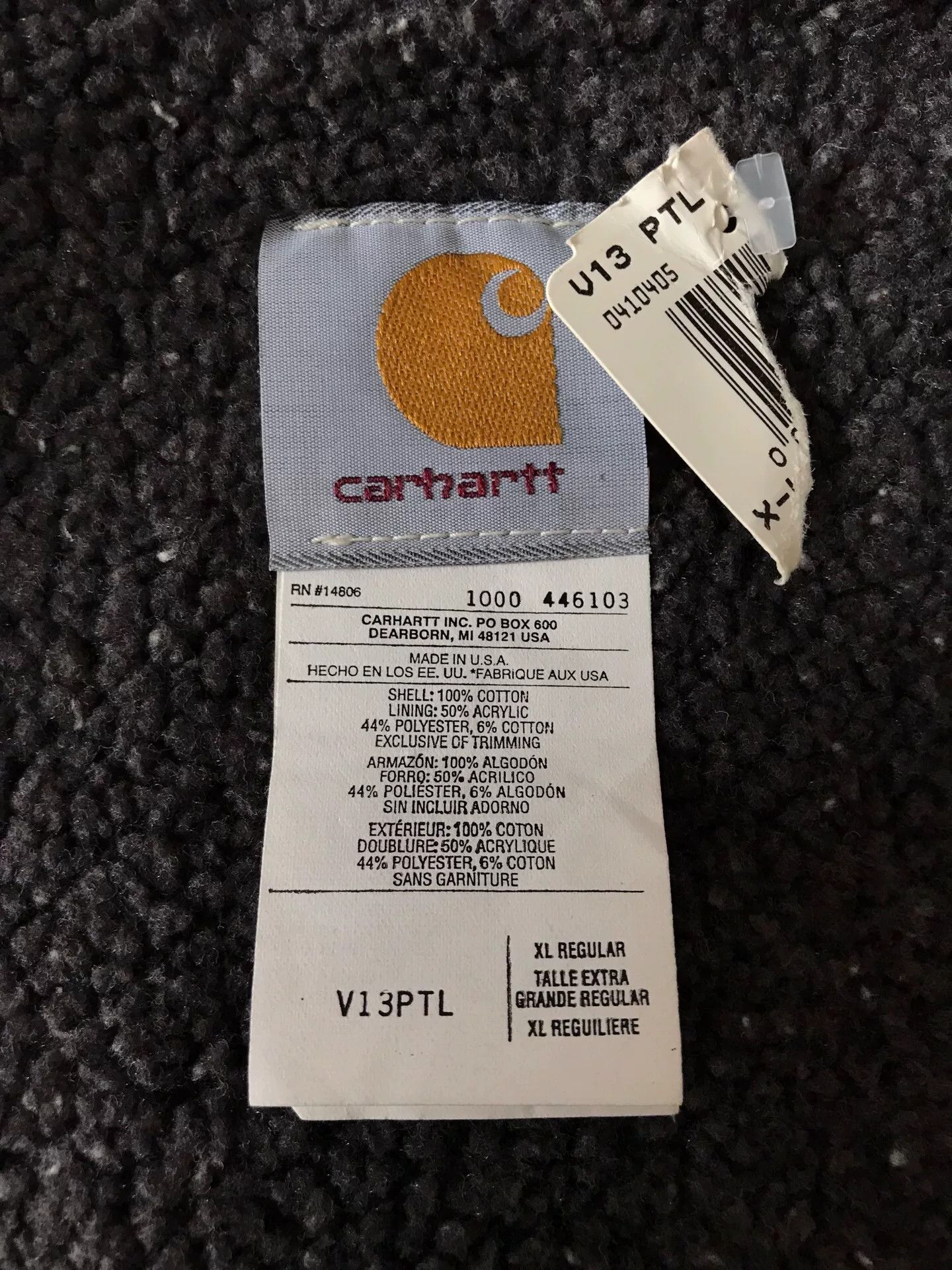 Carhartt Carhartt V13 PTL Washed Canvas Vest Size US XL / EU 56 / 4 - 9 Thumbnail