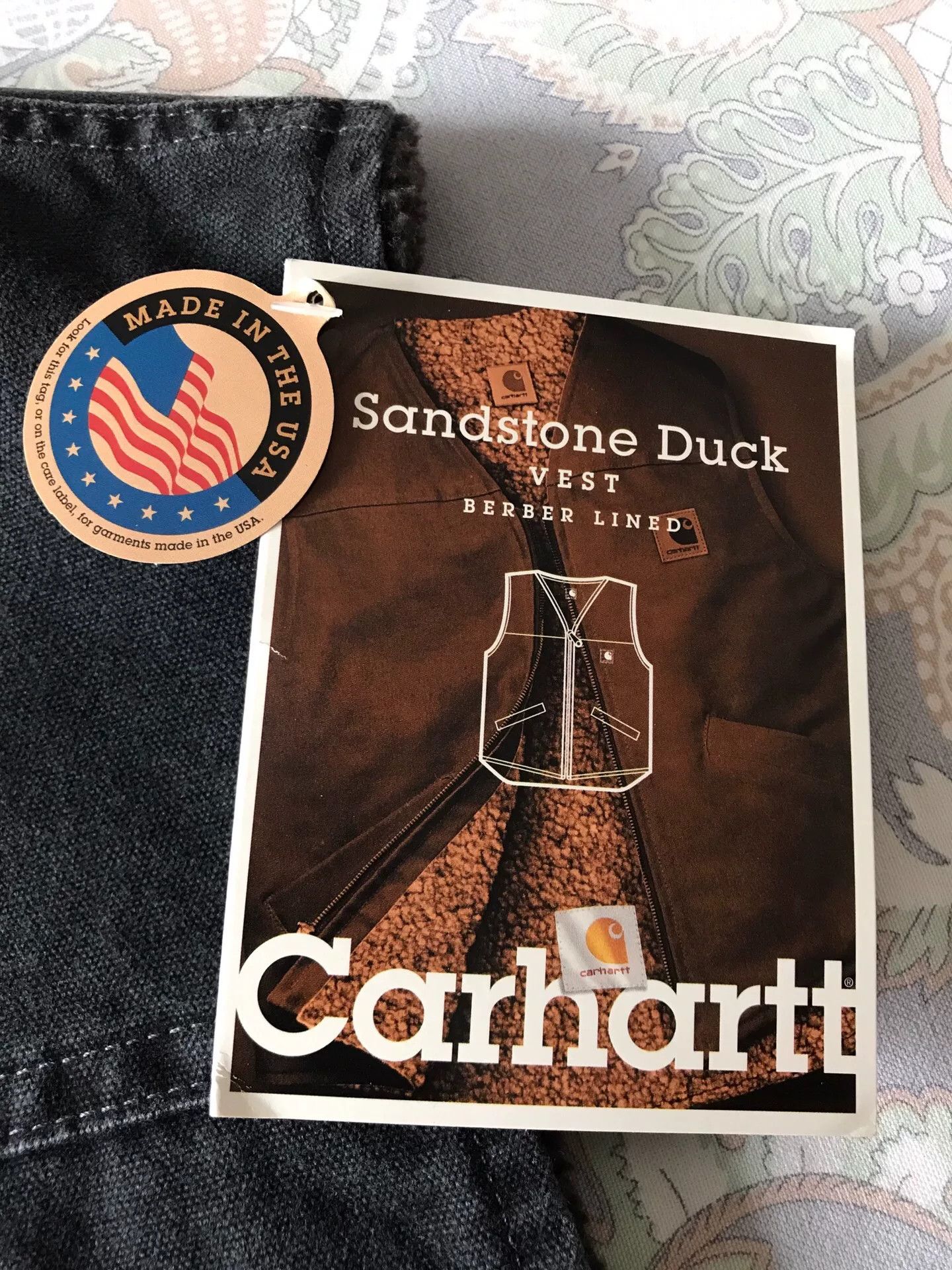 Carhartt Carhartt V13 PTL Washed Canvas Vest Size US XL / EU 56 / 4 - 8 Thumbnail