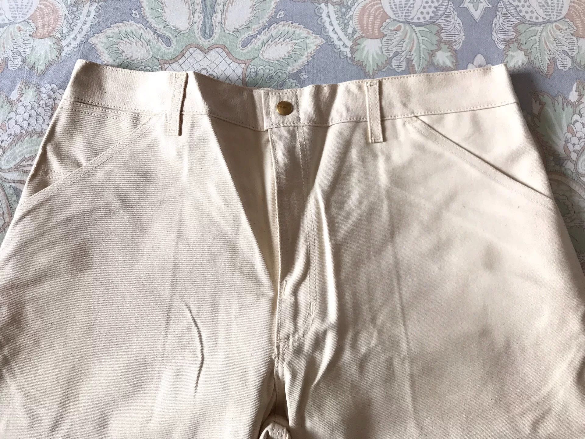 Carhartt 90s Carhartt 72WS White W36L30 Work Pants Size US 36 / EU 52 - 4 Thumbnail