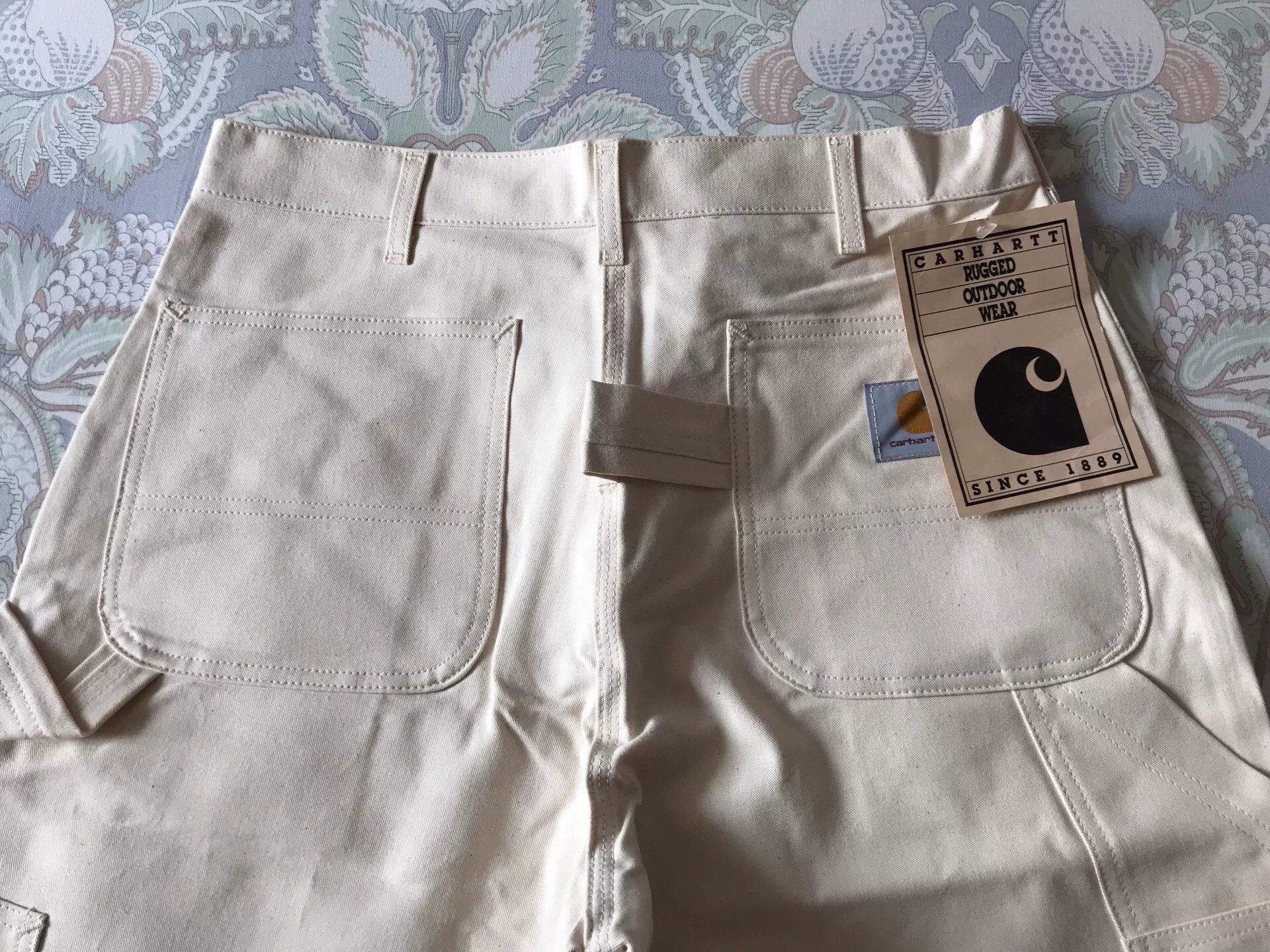 Carhartt 90s Carhartt 72WS White W36L30 Work Pants Size US 36 / EU 52 - 5 Thumbnail