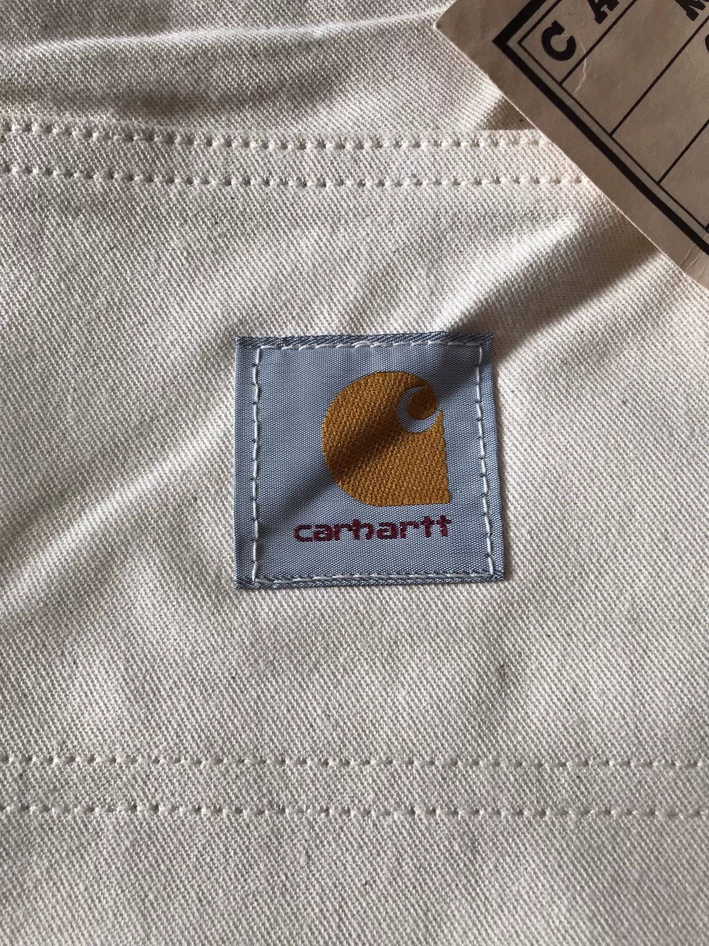 Carhartt 90s Carhartt 72WS White W36L30 Work Pants Size US 36 / EU 52 - 7 Thumbnail