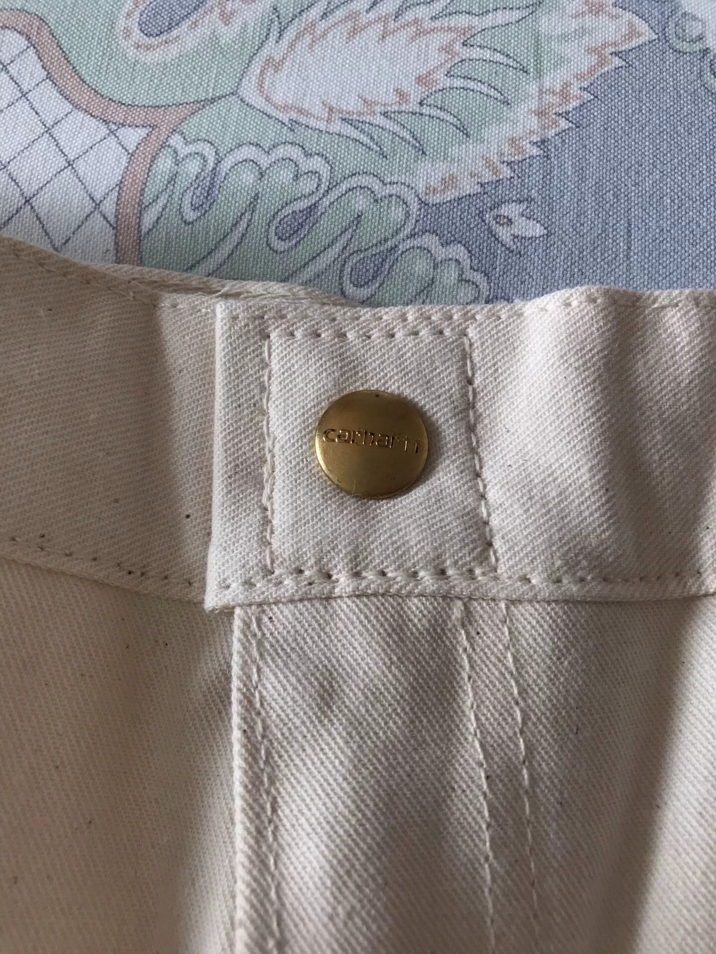 Carhartt 90s Carhartt 72WS White W36L30 Work Pants Size US 36 / EU 52 - 6 Thumbnail