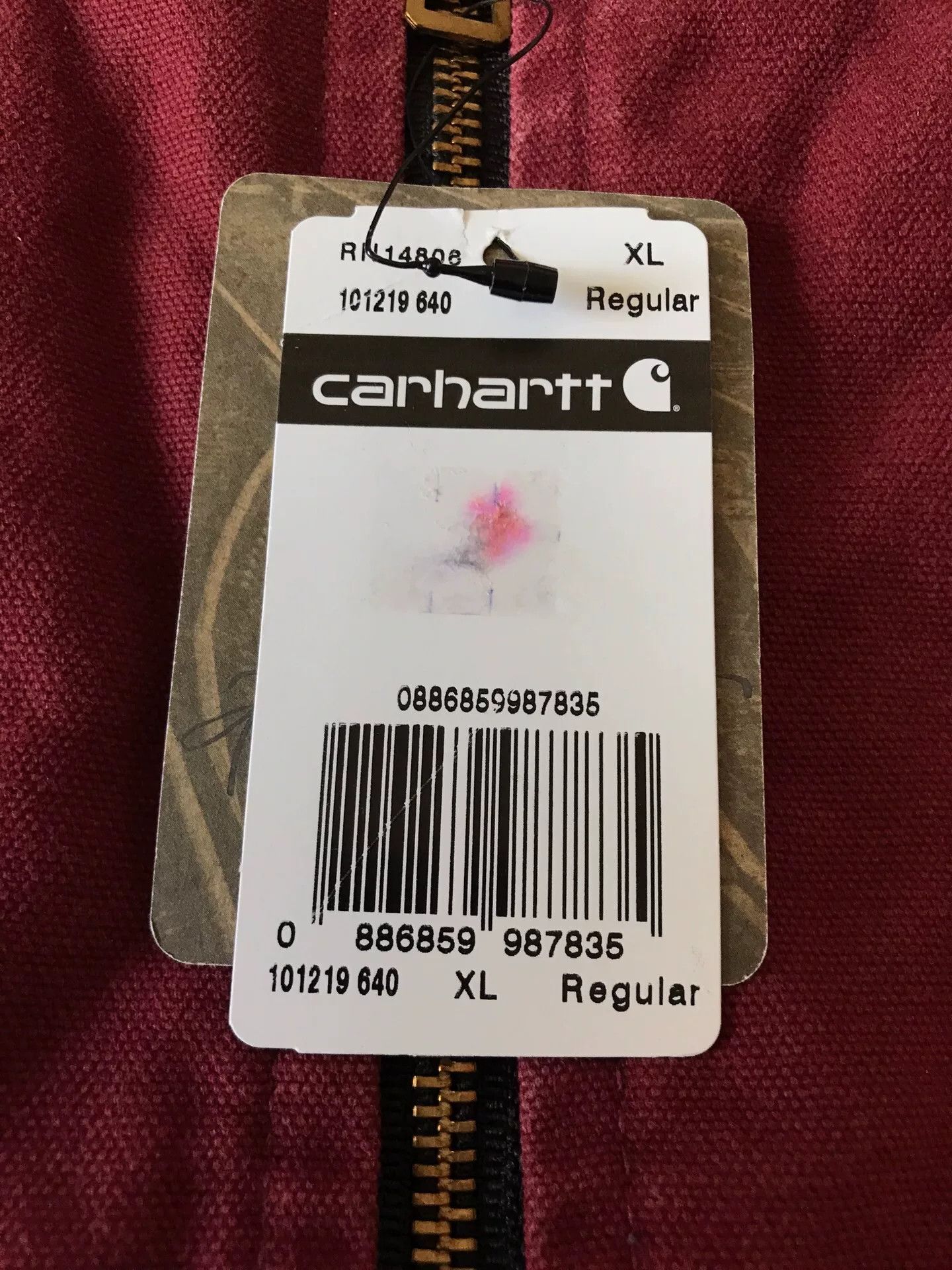Carhartt Carhartt 101219 Washed Canvas Work Vest Size US XL / EU 56 / 4 - 8 Thumbnail