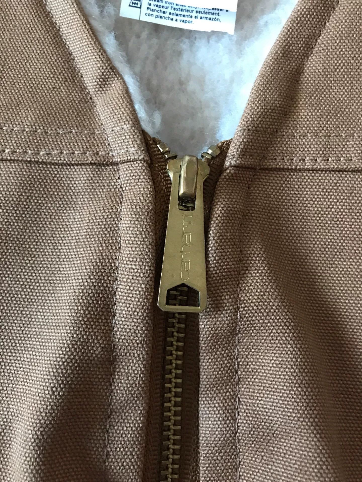 Carhartt Carhartt V03 Sherpa-Lined Canvas Vest Size US L / EU 52-54 / 3 - 4 Thumbnail