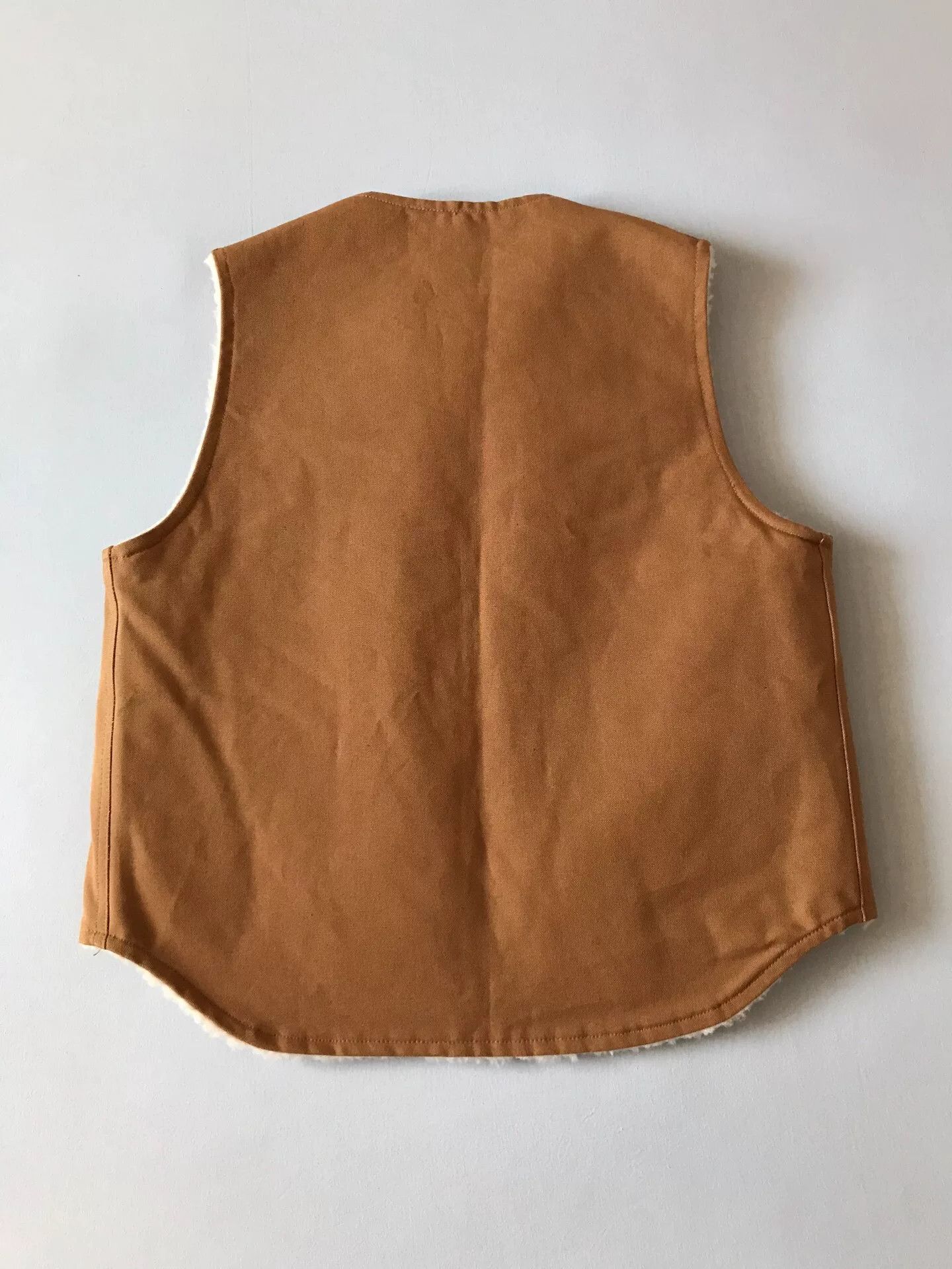 Carhartt Carhartt V03 Sherpa-Lined Canvas Vest Size US L / EU 52-54 / 3 - 2 Thumbnail