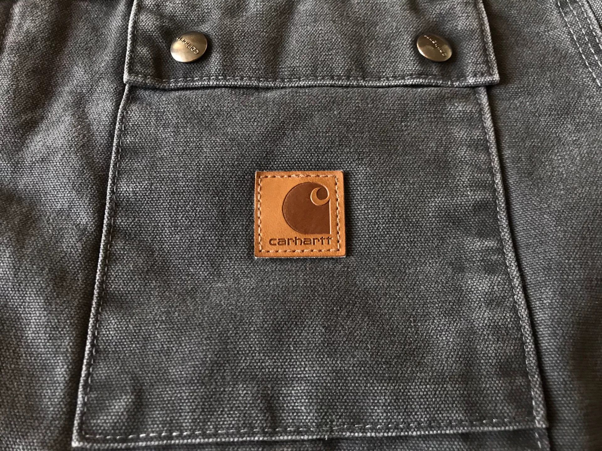 Carhartt Carhartt 103194 Gravel Gray Work Jacket Size US XL / EU 56 / 4 - 4 Thumbnail