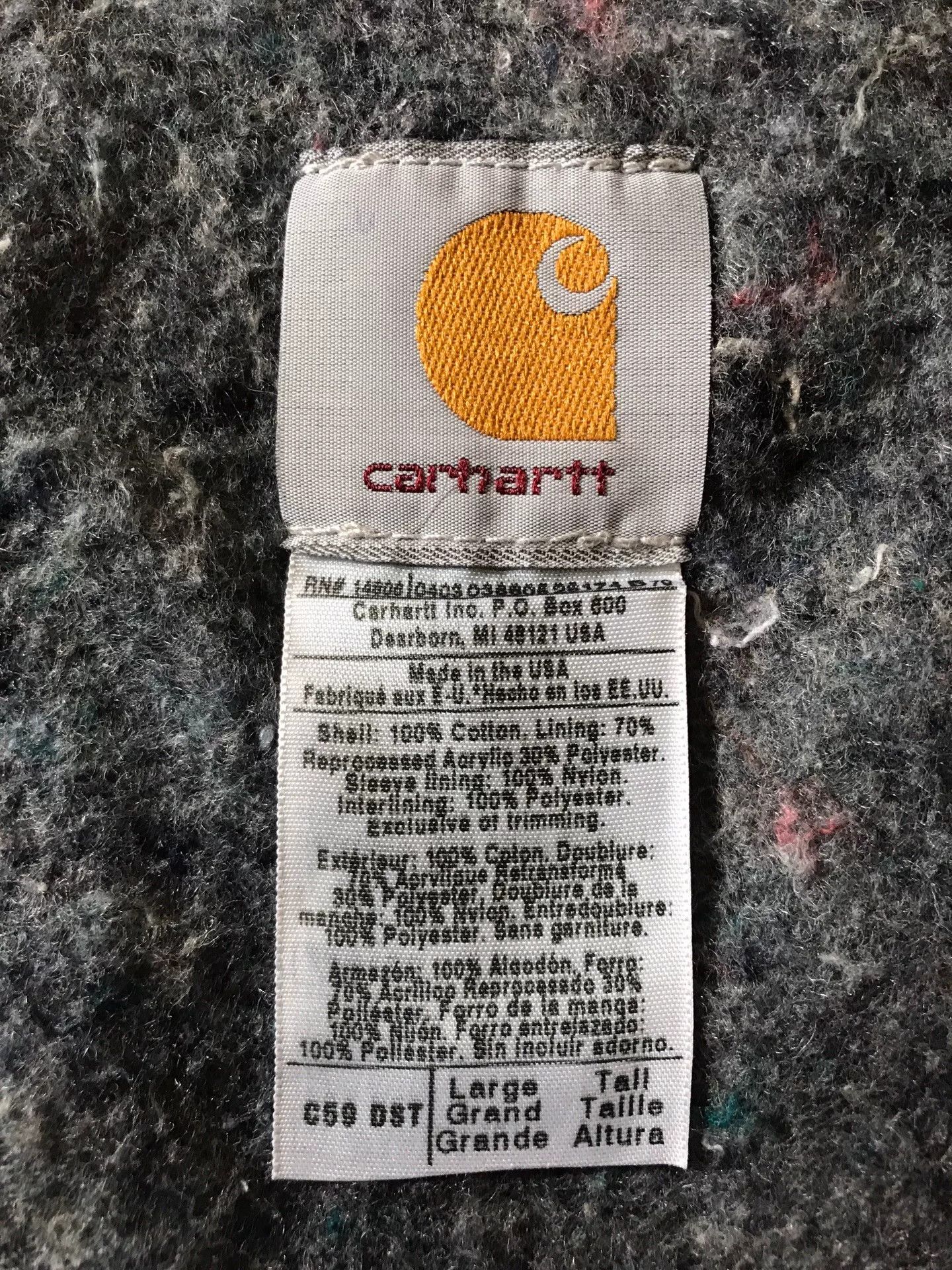 Carhartt Carhartt C59 DST Michigan Chore Coat Size US L / EU 52-54 / 3 - 9 Thumbnail