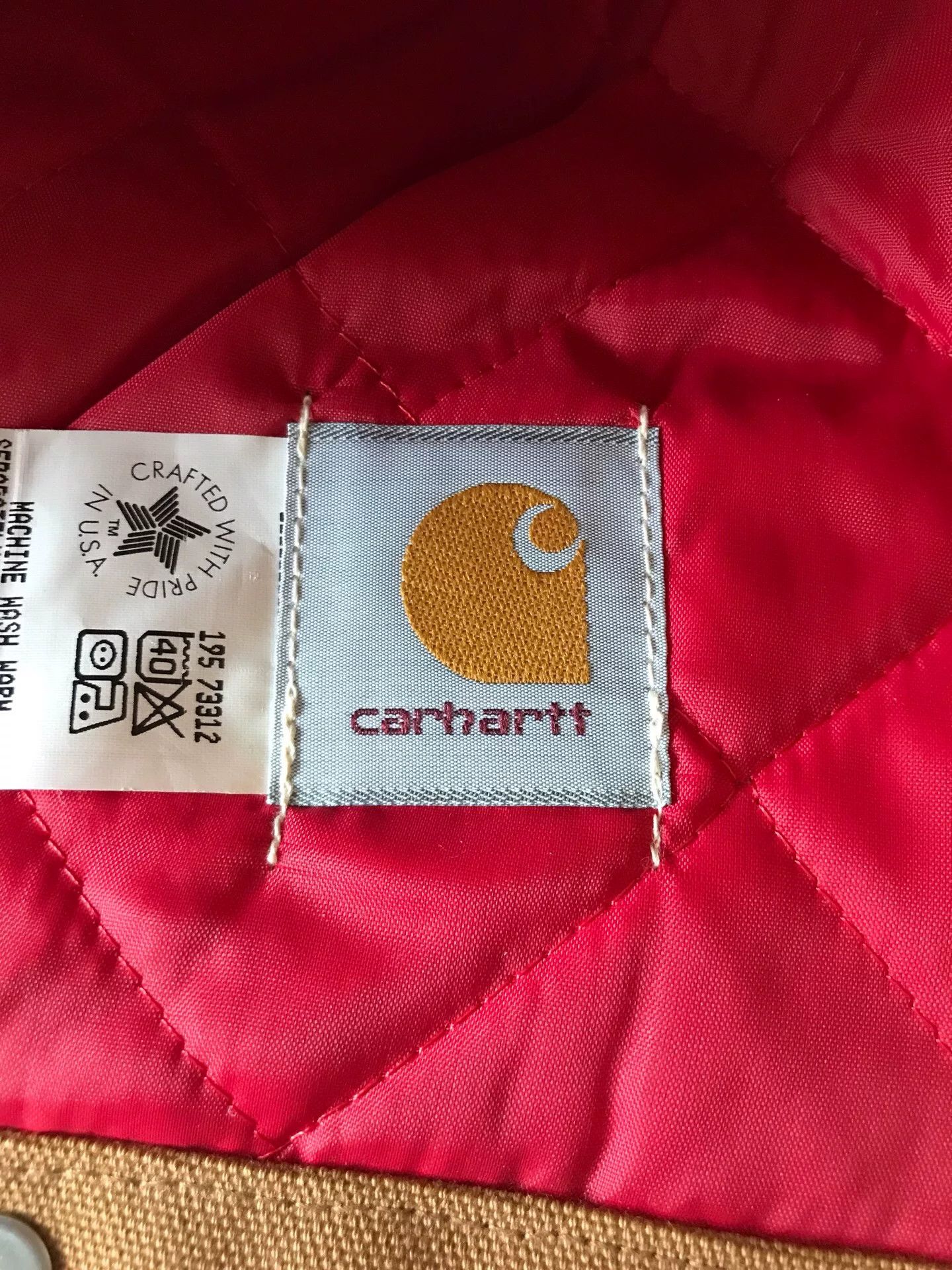Carhartt 90s Carhartt 6QLH USA Made Size ONE SIZE - 8 Thumbnail