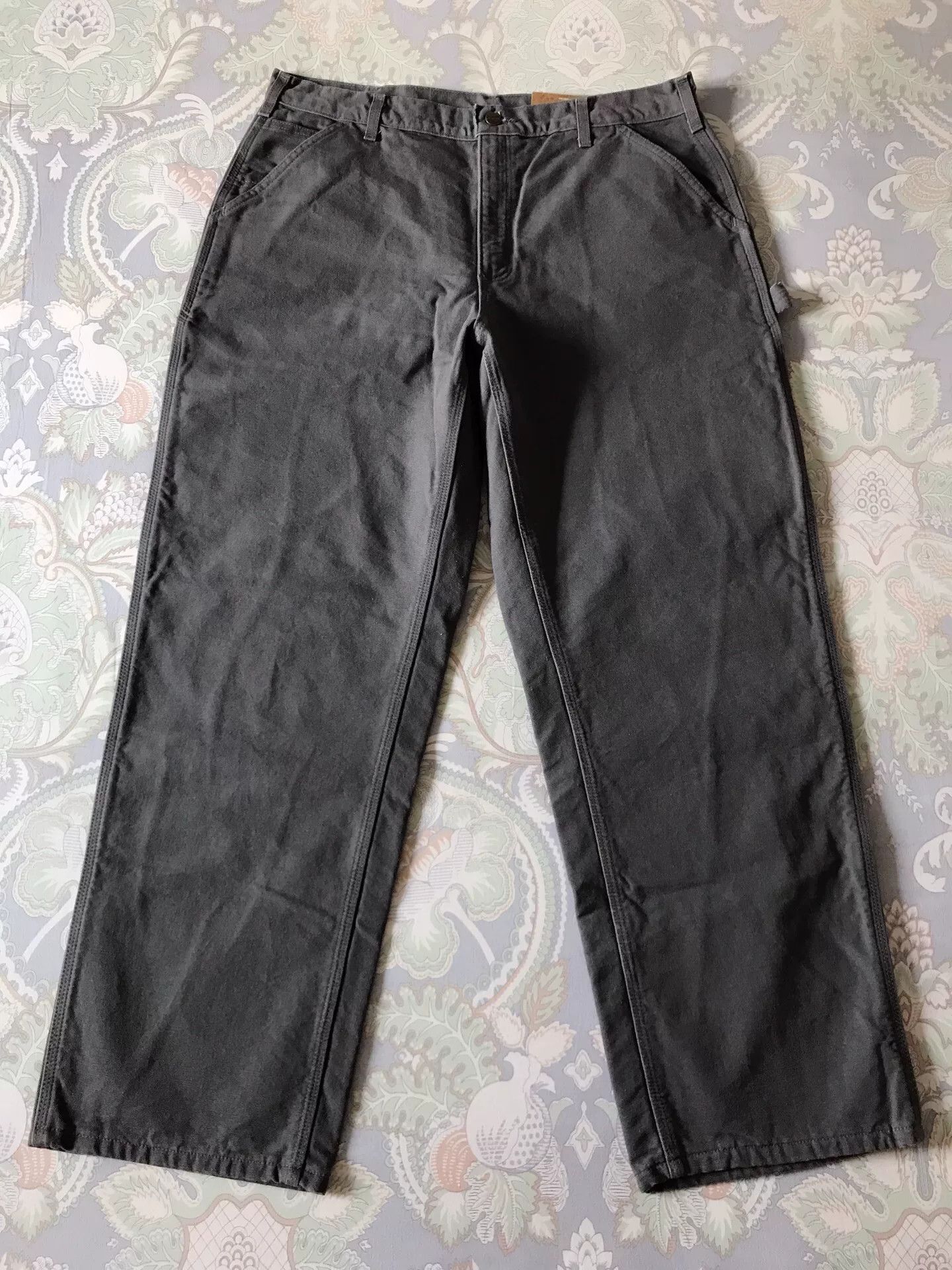 Carhartt Carhartt B111 Flannel Lined Canvas Pants Size US 36 / EU 52 - 2 Thumbnail
