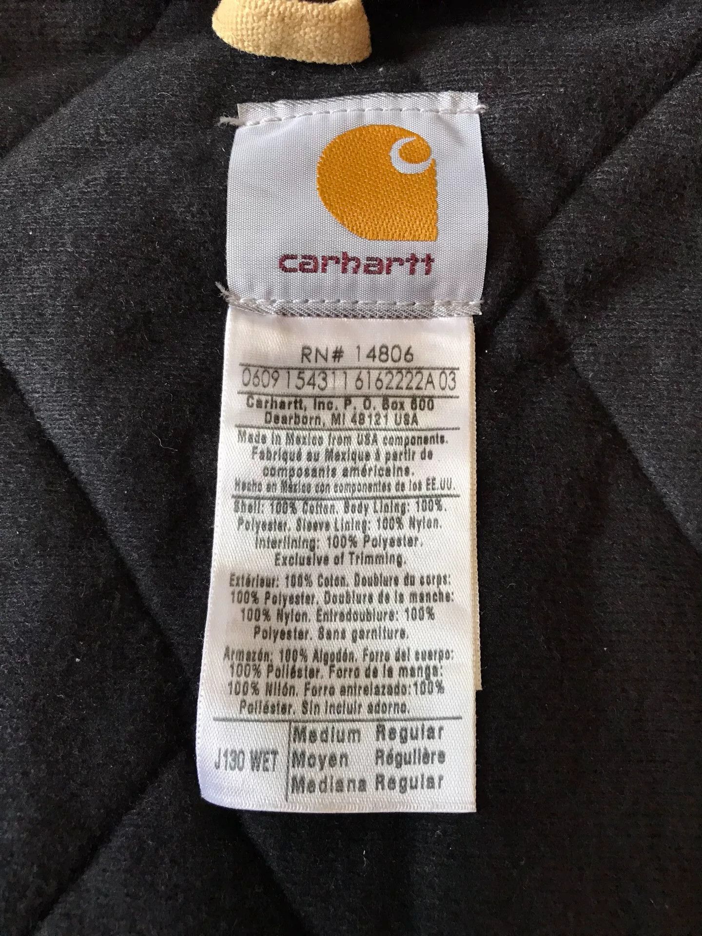 Carhartt Carhartt J130 Hooded Work Jacket Size US M / EU 48-50 / 2 - 9 Thumbnail
