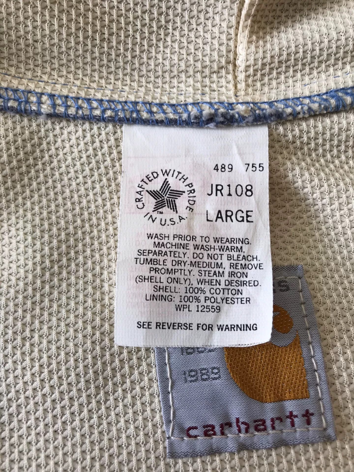 Carhartt 1989 Carhartt Centennial Canvas Hooded Jacket Size US L / EU 52-54 / 3 - 9 Thumbnail