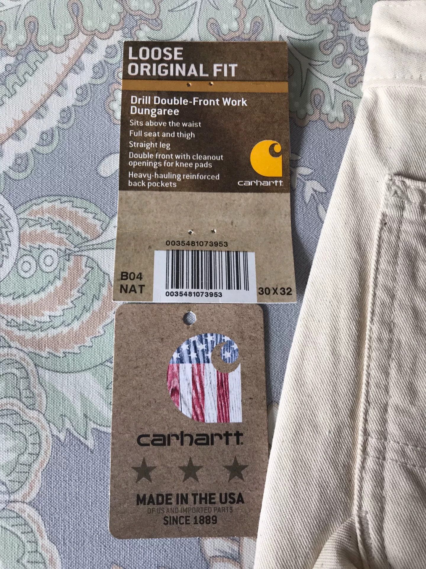 Carhartt Carhartt B04 Double Knee Work Pants W30L32 Size US 30 / EU 46 - 8 Thumbnail
