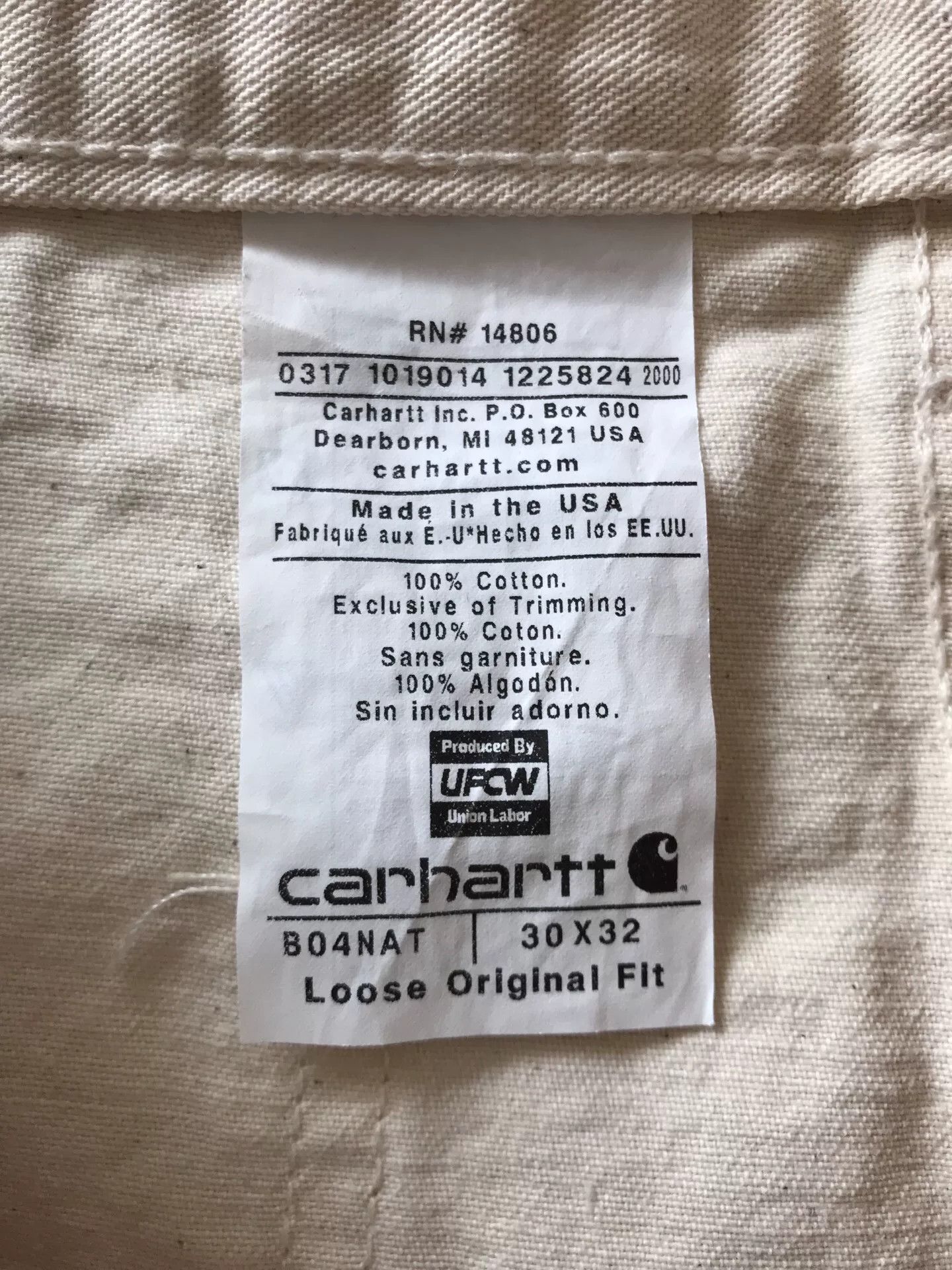 Carhartt Carhartt B04 Double Knee Work Pants W30L32 Size US 30 / EU 46 - 9 Thumbnail