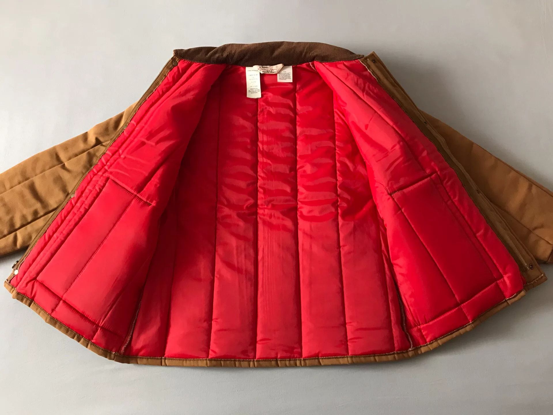 Walls 90s US-Made Walls 23-7550 Brown Canvas Jacket Size US L / EU 52-54 / 3 - 3 Thumbnail