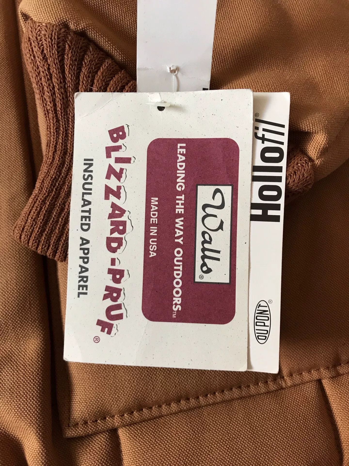 Walls 90s US-Made Walls 23-7550 Brown Canvas Jacket Size US L / EU 52-54 / 3 - 7 Thumbnail