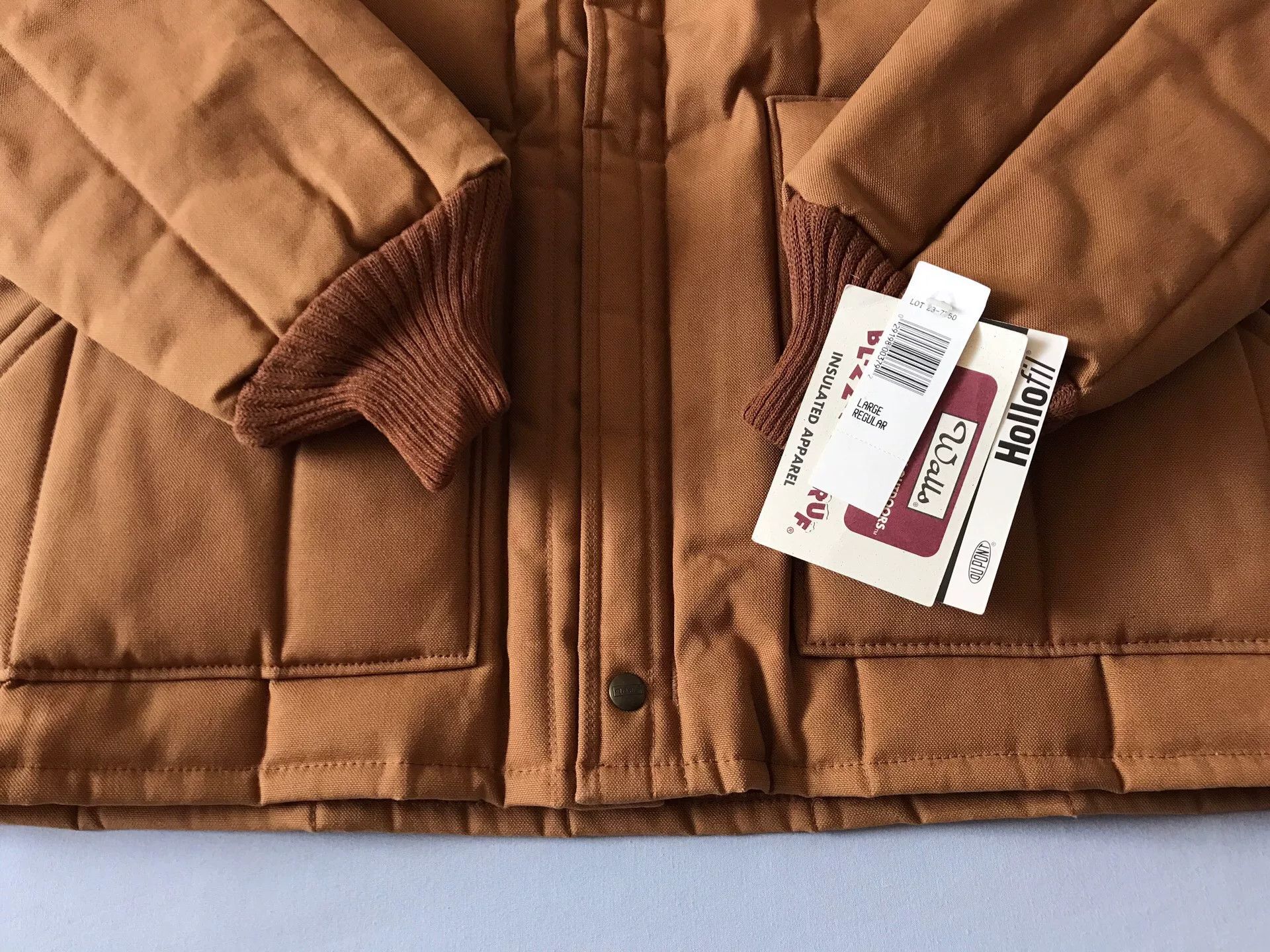 Walls 90s US-Made Walls 23-7550 Brown Canvas Jacket Size US L / EU 52-54 / 3 - 5 Thumbnail