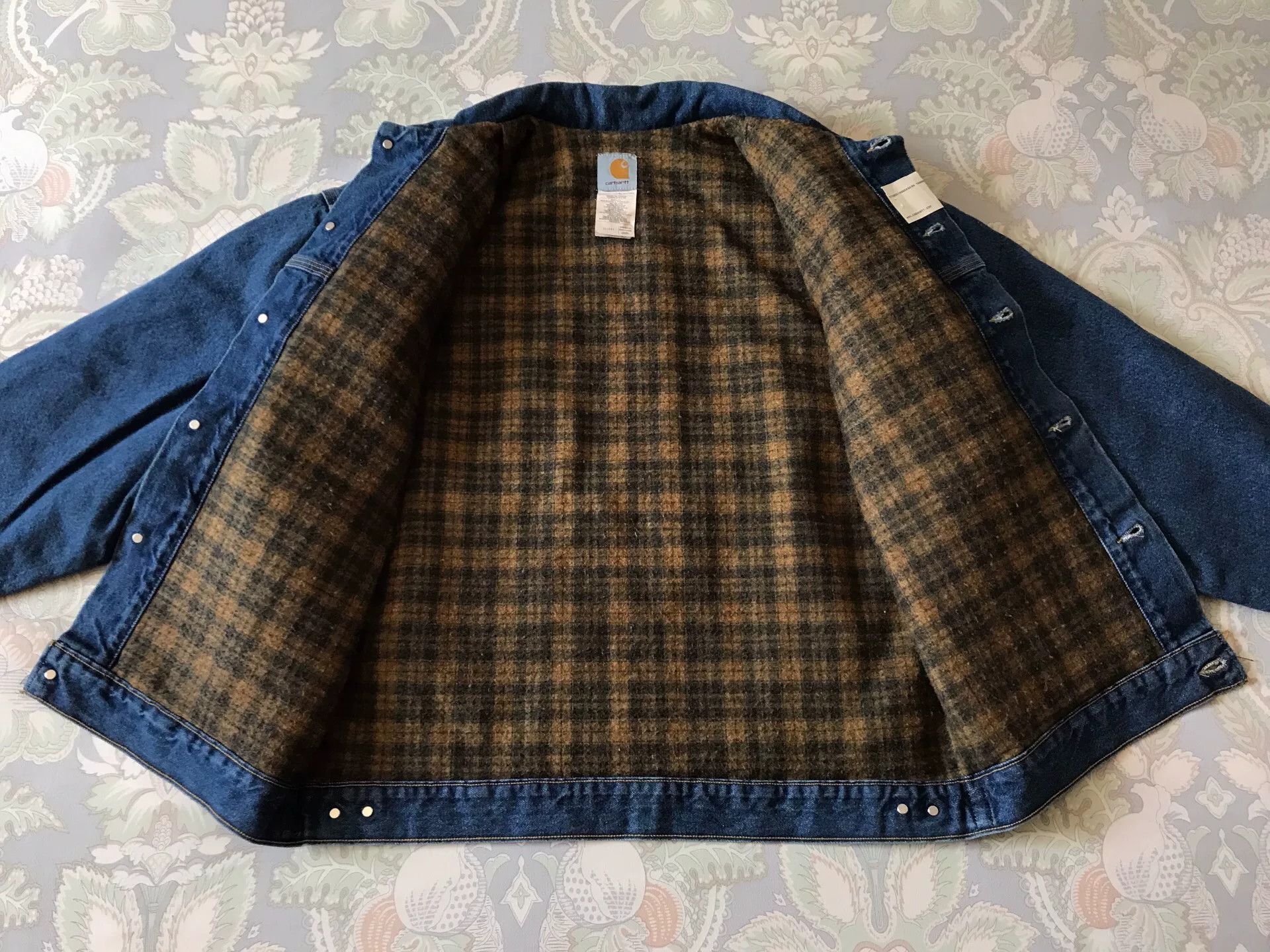 Carhartt Carhartt J11 DST US Made Denim Jacket Size US L / EU 52-54 / 3 - 3 Thumbnail