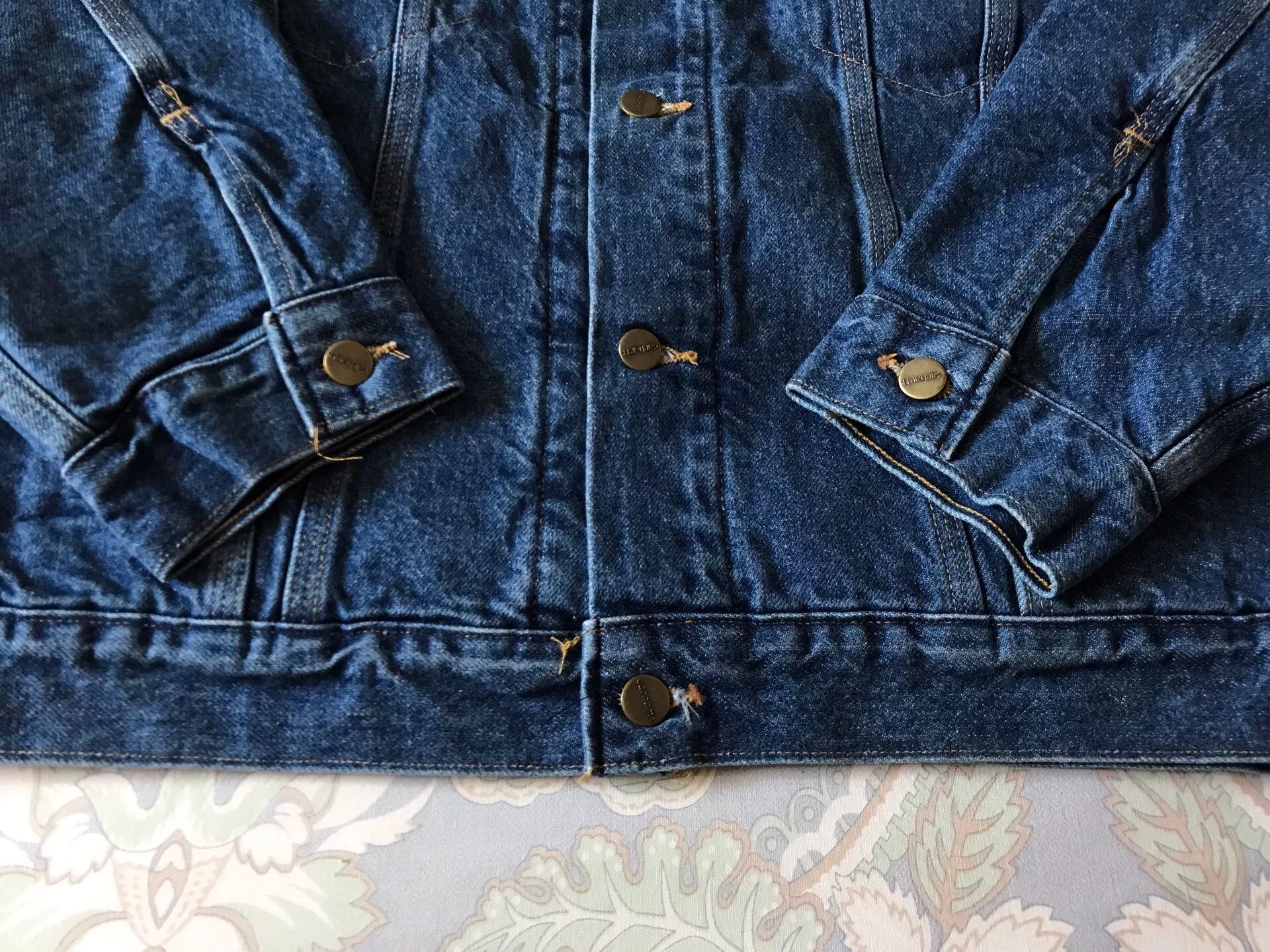 Carhartt Carhartt J11 DST US Made Denim Jacket Size US L / EU 52-54 / 3 - 5 Thumbnail