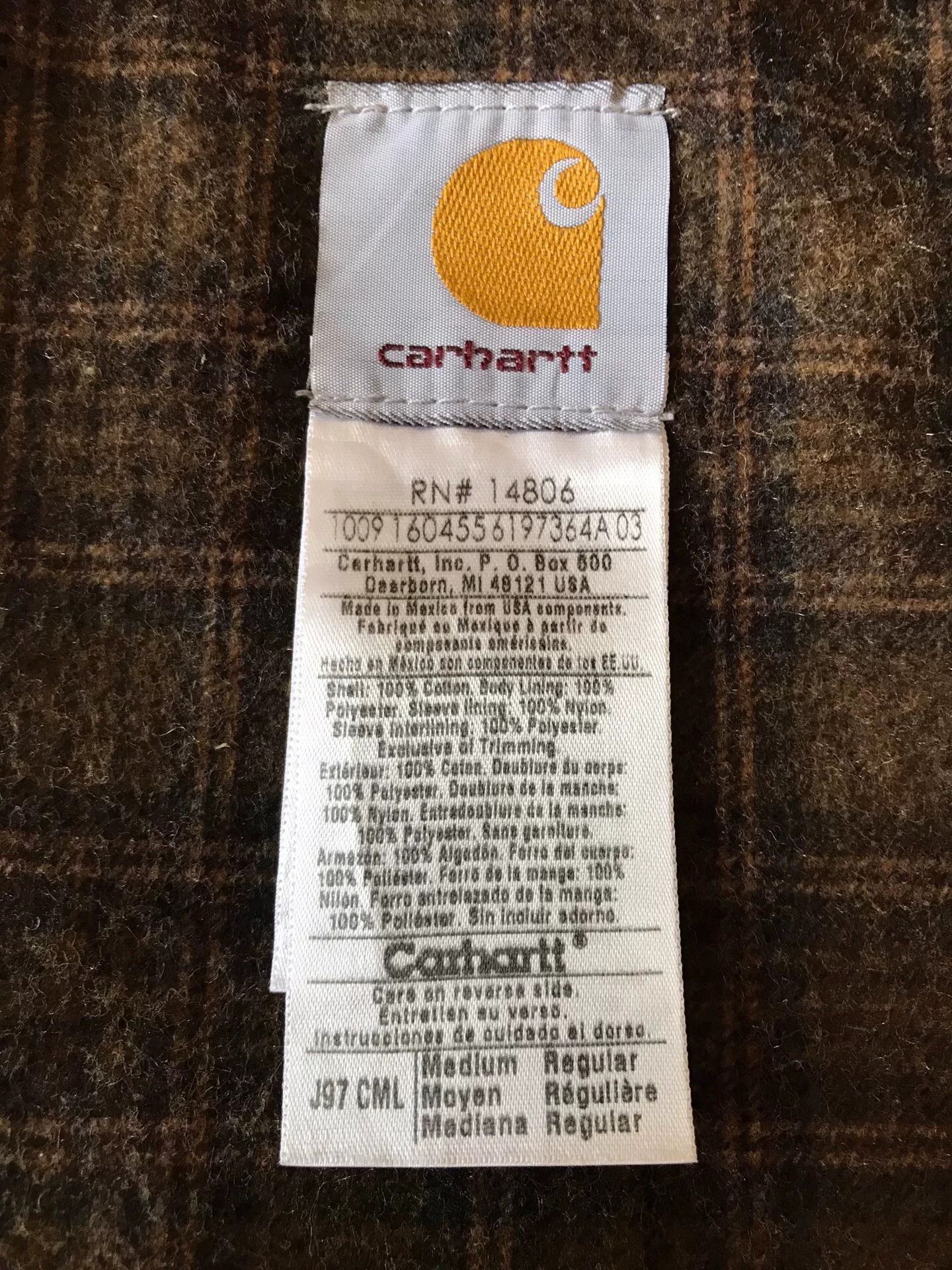 Carhartt Carhartt J97 Detroit Washed Canvas Jacket Size US M / EU 48-50 / 2 - 9 Thumbnail