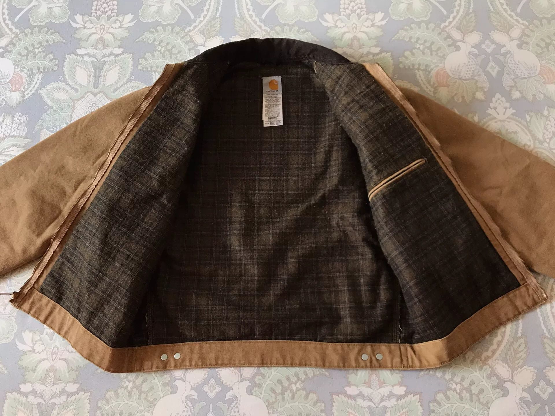 Carhartt Carhartt J97 Detroit Washed Canvas Jacket Size US M / EU 48-50 / 2 - 3 Thumbnail