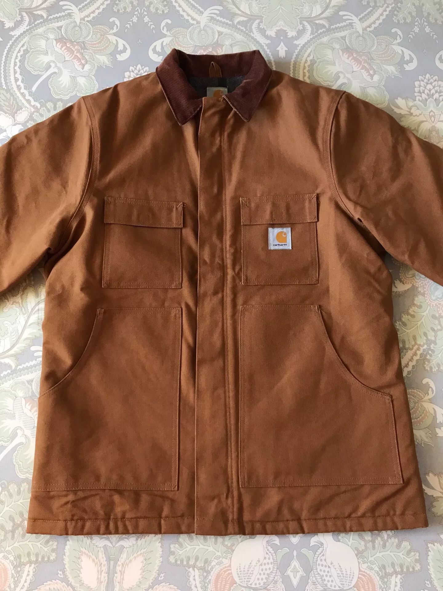 Carhartt Carhartt C04 BRN Canvas Work Jacket Size US S / EU 44-46 / 1 - 4 Thumbnail