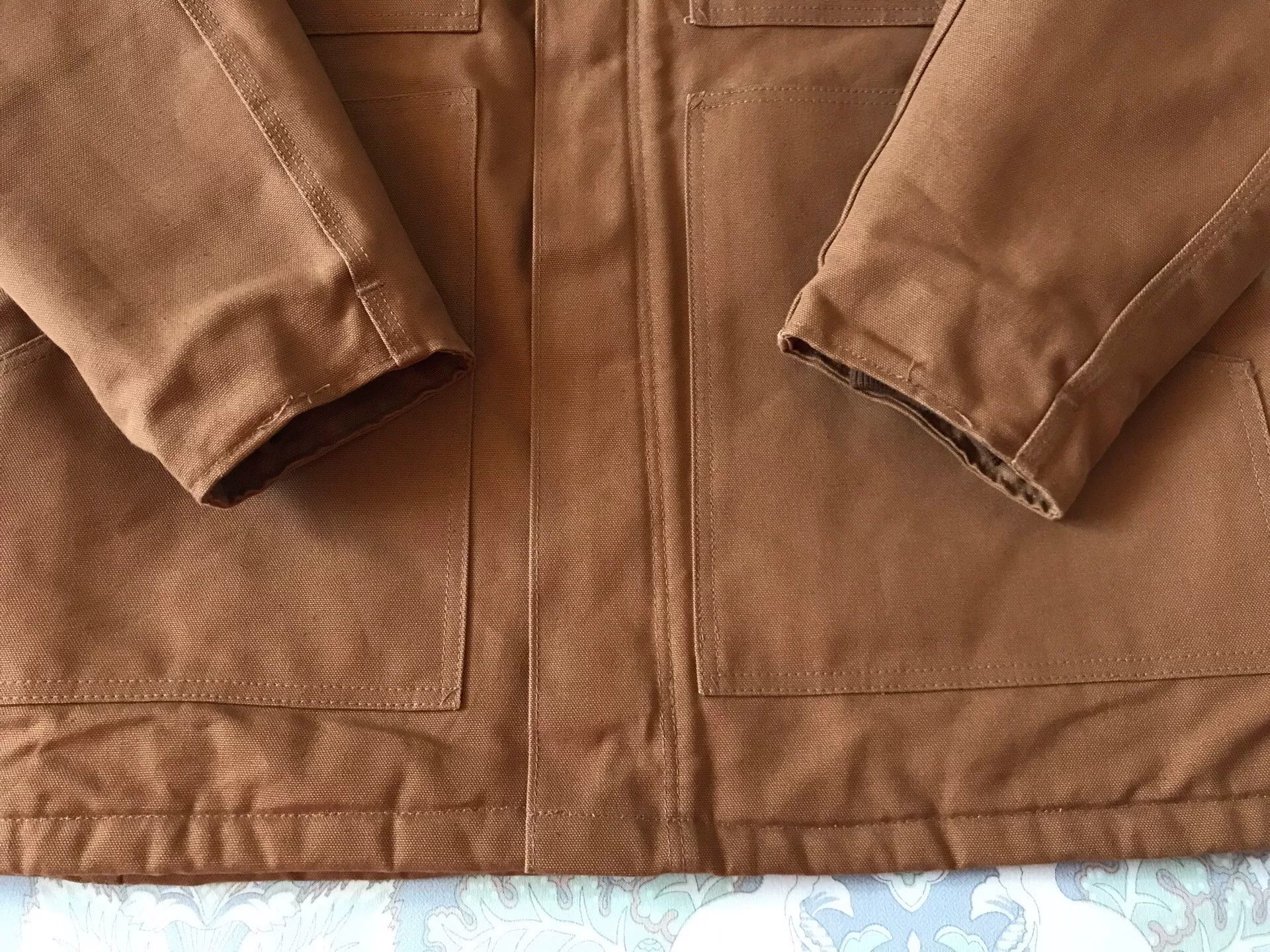 Carhartt Carhartt C04 BRN Canvas Work Jacket Size US S / EU 44-46 / 1 - 6 Thumbnail