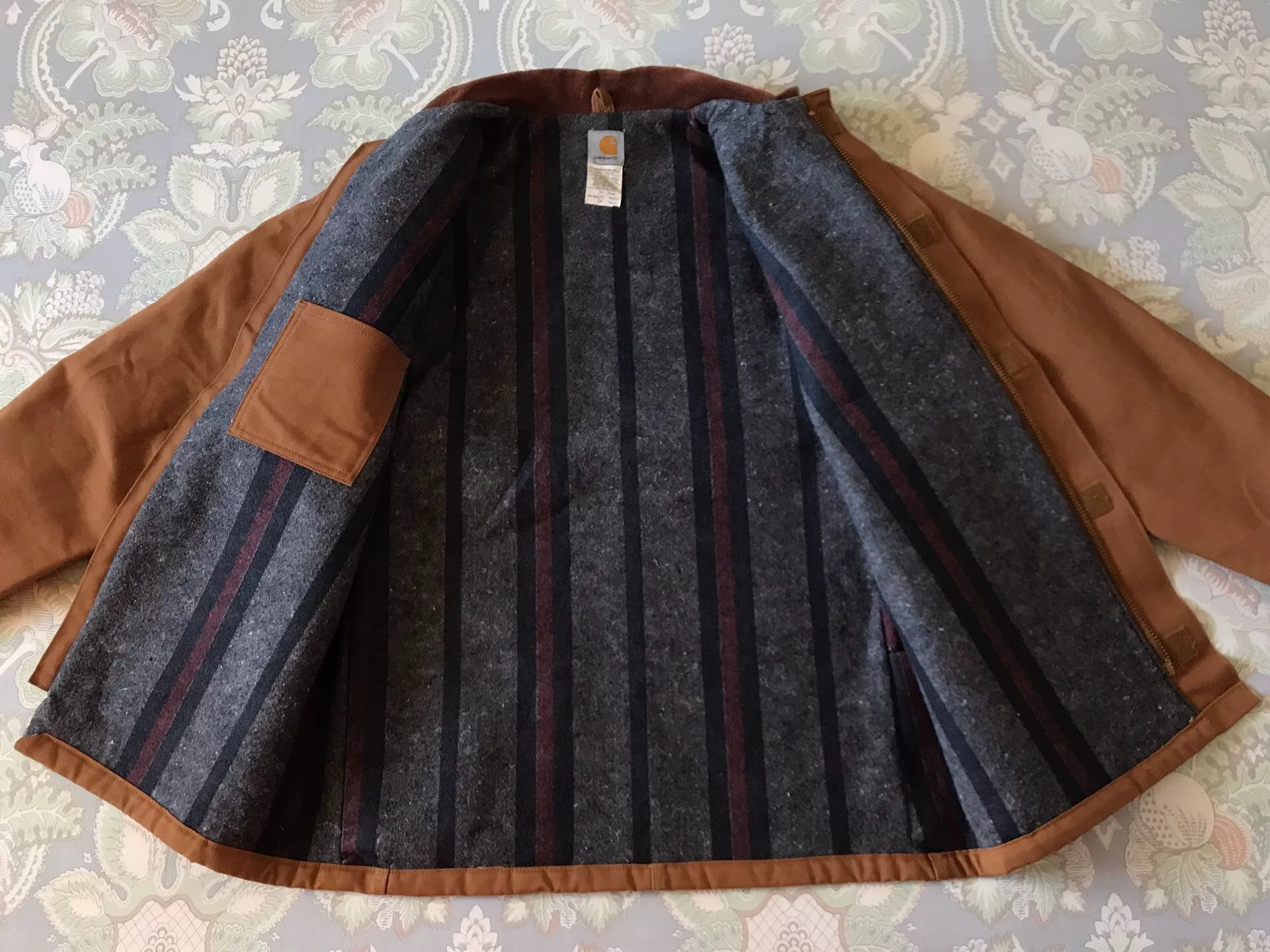 Carhartt Carhartt C04 BRN Canvas Work Jacket Size US S / EU 44-46 / 1 - 3 Thumbnail