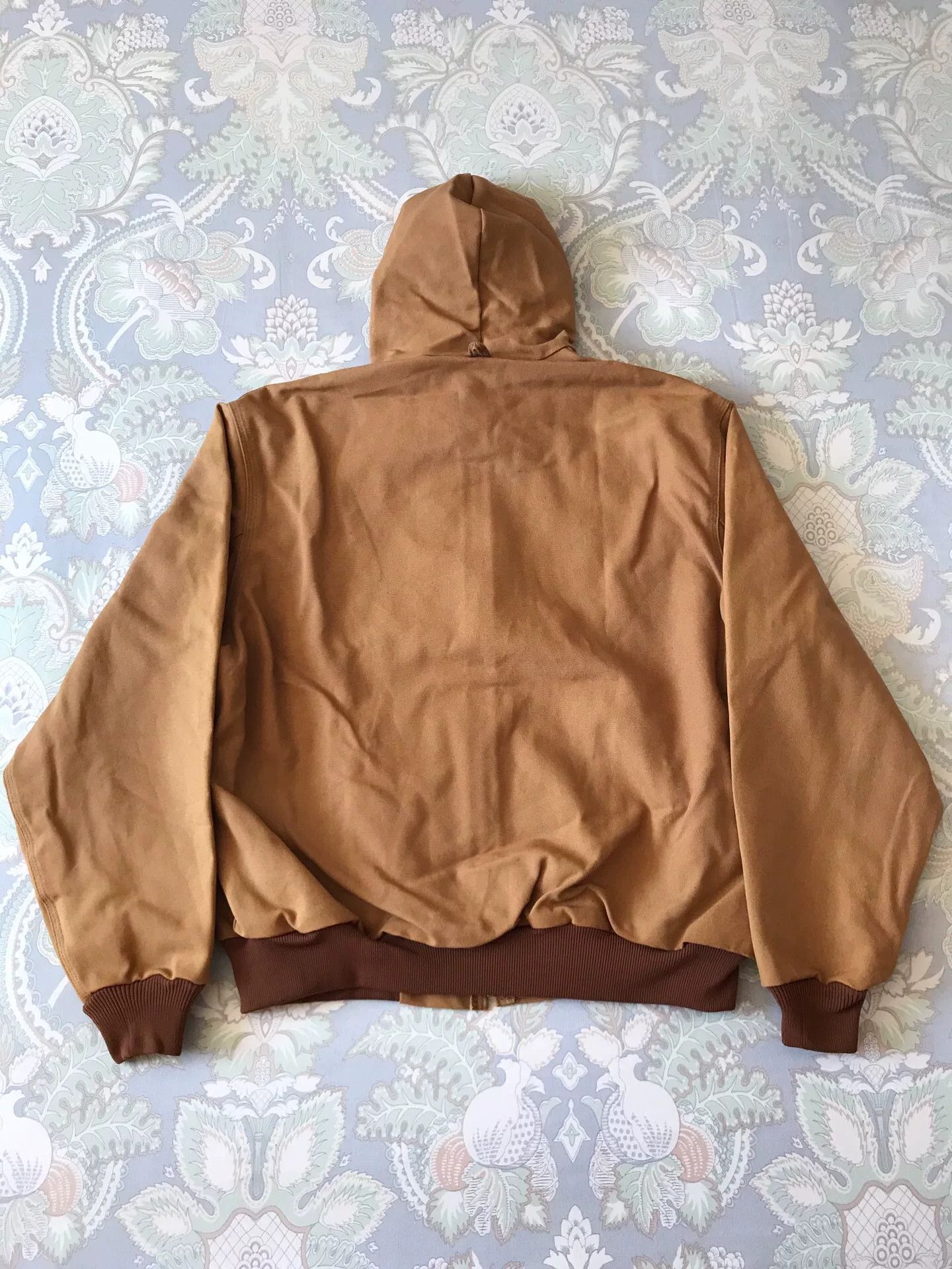 Carhartt 90s Carhartt JR106 Brown XL Hooded Jacket Size US XL / EU 56 / 4 - 2 Thumbnail