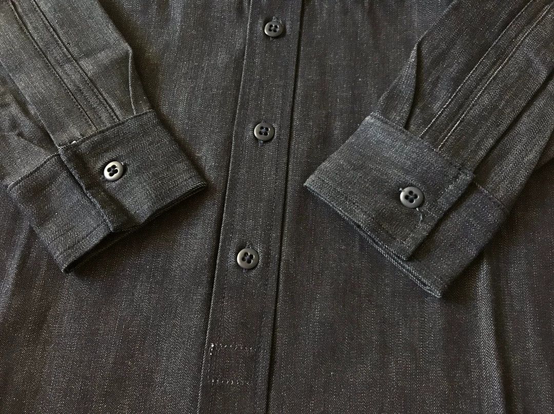 Tellason Tellason White Oak Denim Work Shirt Size US S / EU 44-46 / 1 - 5 Thumbnail