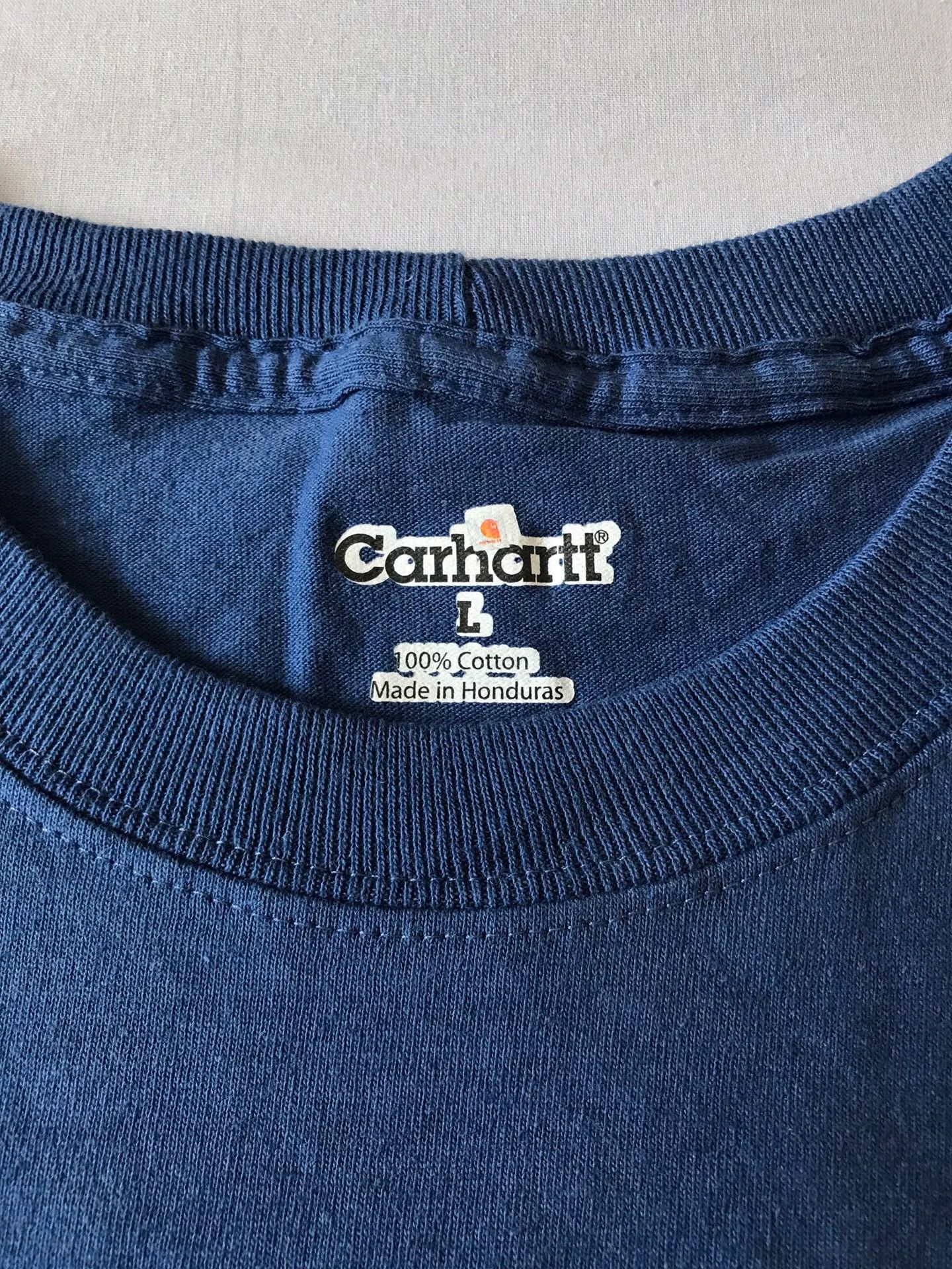 Carhartt Carhartt K87 Royal Blue Short Sleeve T-Shirt Size US L / EU 52-54 / 3 - 5 Thumbnail