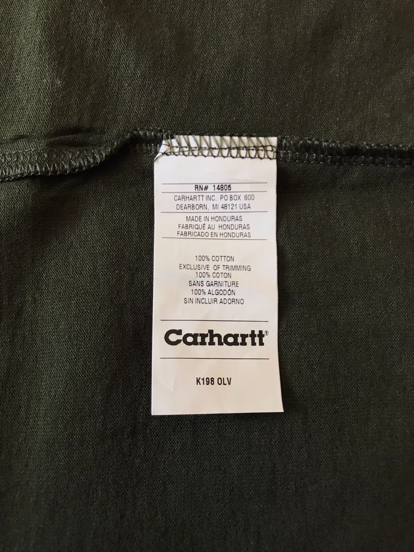 Carhartt Carhartt K198 XL Olive Green Polo Shirt Size US XL / EU 56 / 4 - 8 Thumbnail