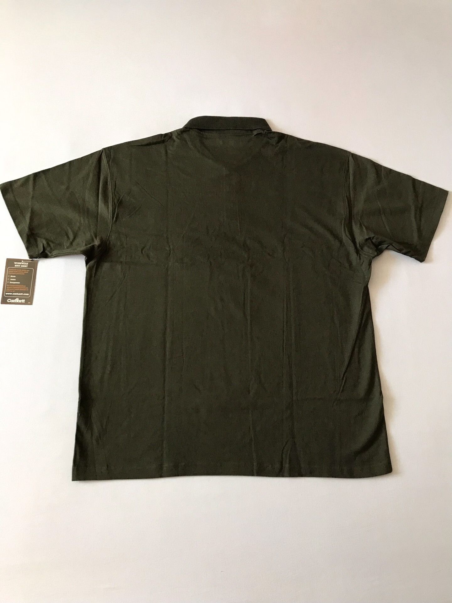 Carhartt Carhartt K198 XL Olive Green Polo Shirt Size US XL / EU 56 / 4 - 2 Thumbnail