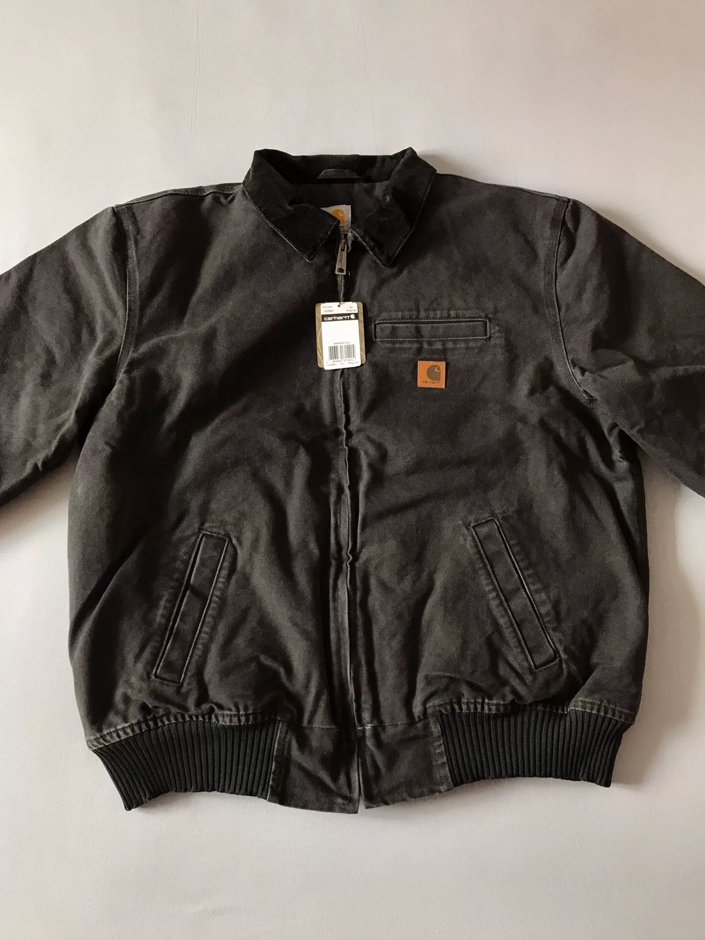 Carhartt Carhartt 101228 Washed Canvas Work Jacket Size US XL / EU 56 / 4 - 4 Thumbnail