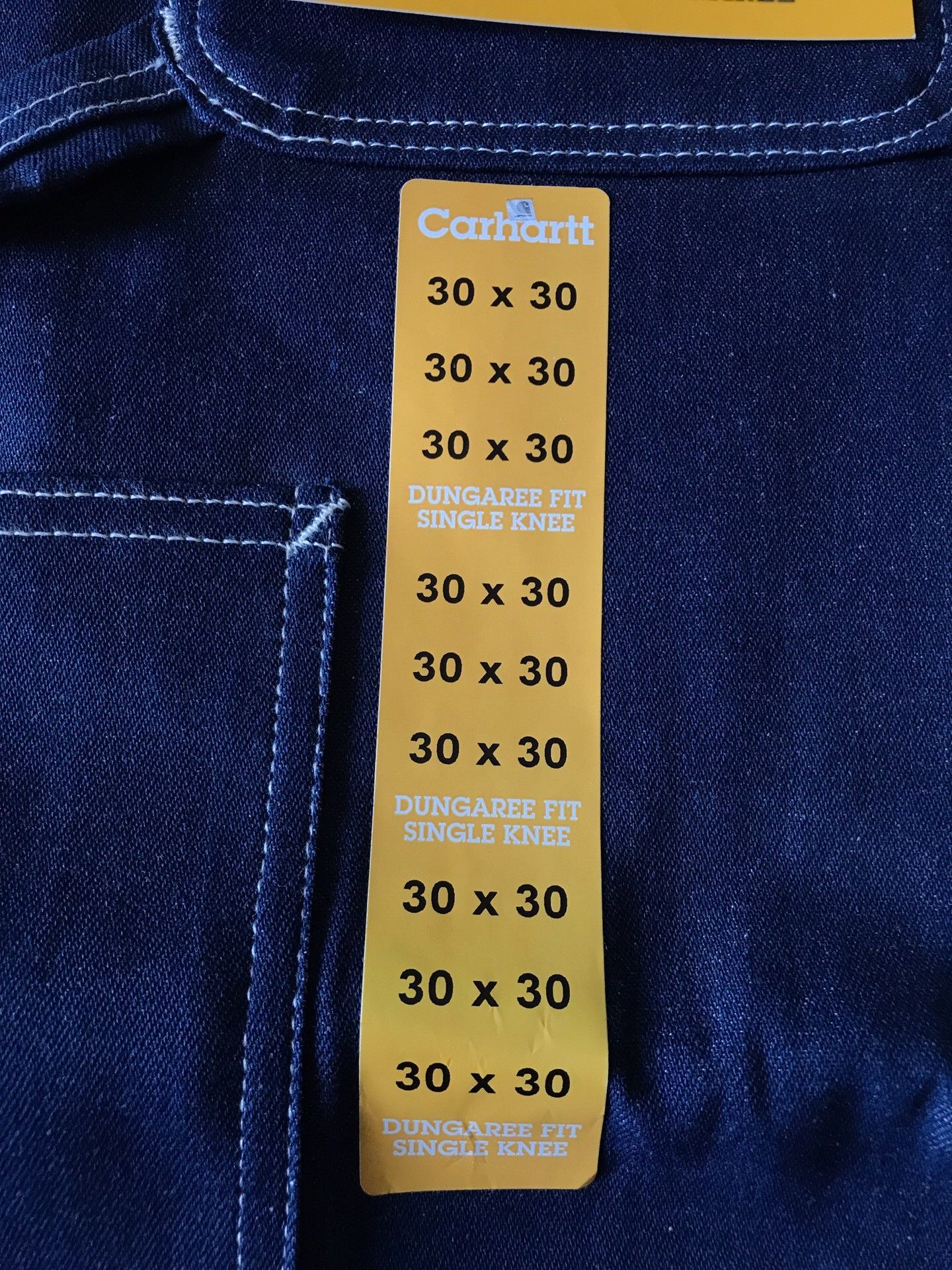 Carhartt Carhartt B03 Raw Denim Jeans W30L30 Size US 30 / EU 46 - 7 Thumbnail