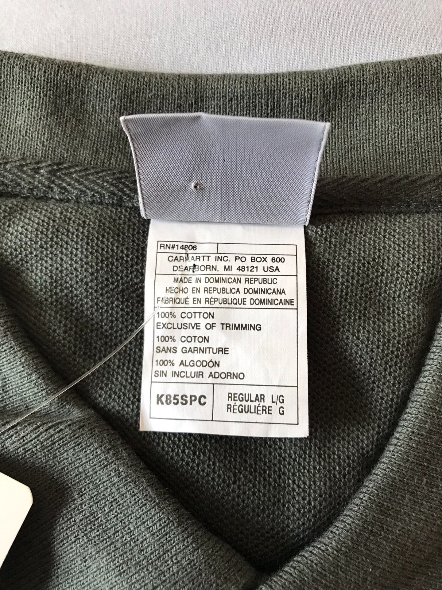 Carhartt Carhartt K85 SPC Short Sleeve Polo Size US L / EU 52-54 / 3 - 9 Thumbnail