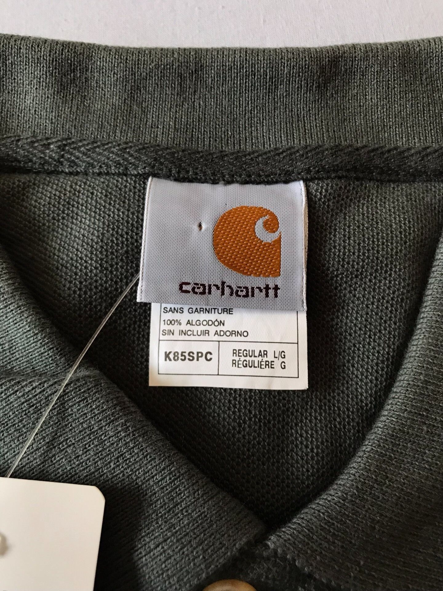 Carhartt Carhartt K85 SPC Short Sleeve Polo Size US L / EU 52-54 / 3 - 7 Thumbnail