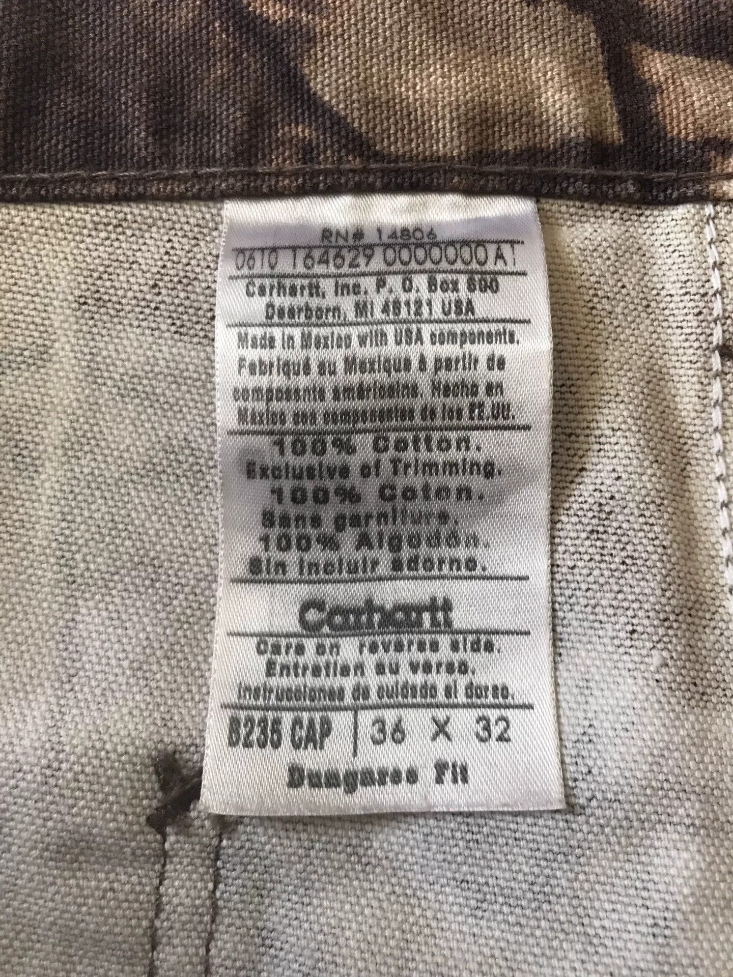 Carhartt Carhartt x Realtree B235 Work Pants Size US 36 / EU 52 - 9 Thumbnail
