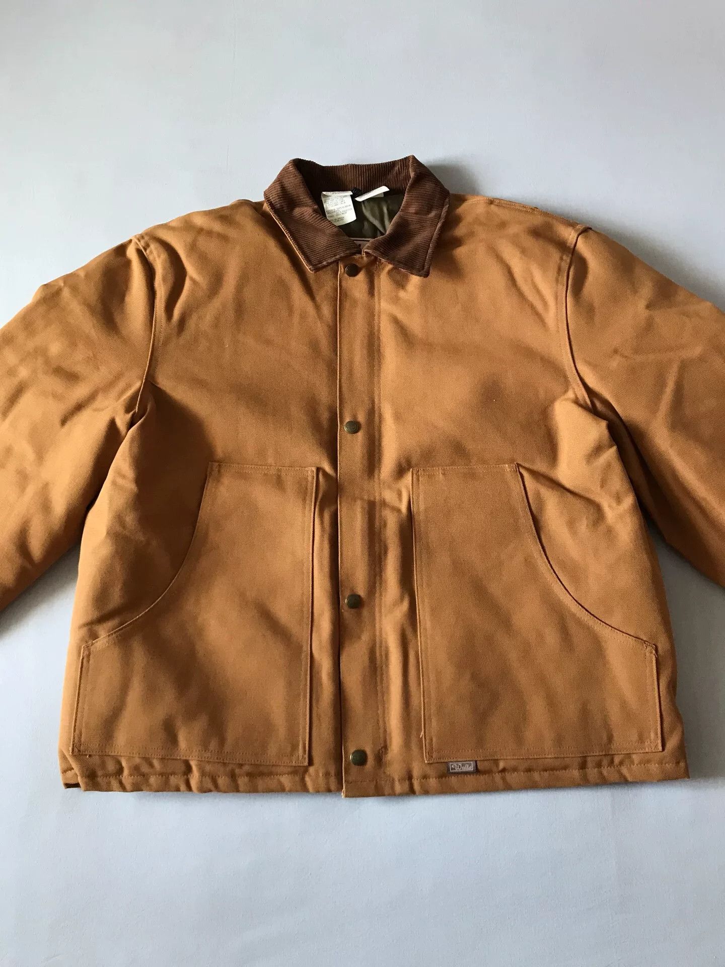 Walls 90s US-Made Walls Classic Brown Canvas Jacket Size US XL / EU 56 / 4 - 4 Thumbnail