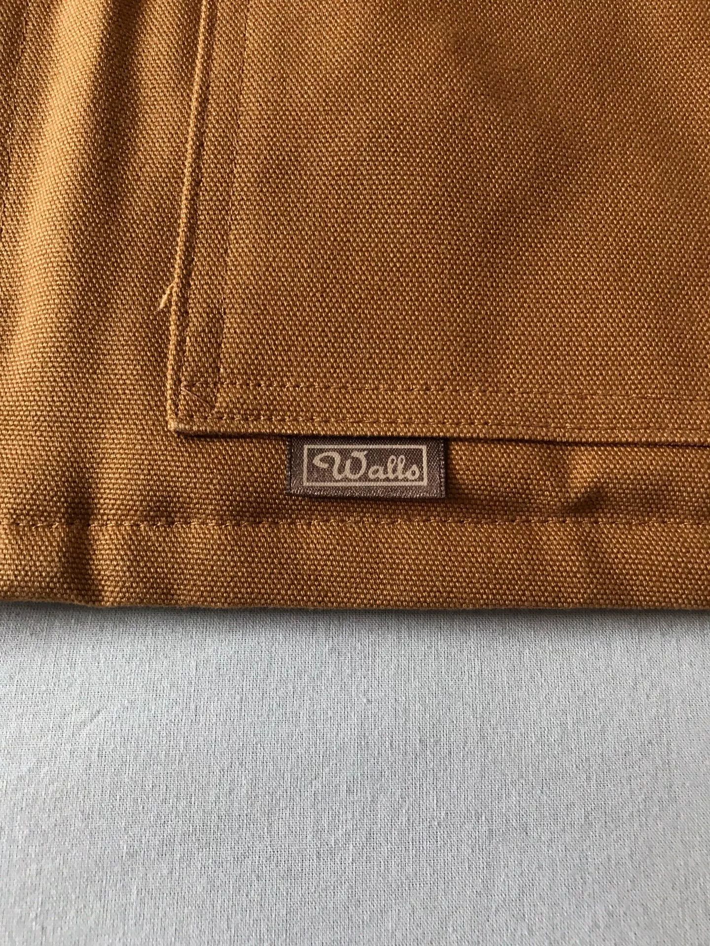 Walls 90s US-Made Walls Classic Brown Canvas Jacket Size US XL / EU 56 / 4 - 6 Thumbnail