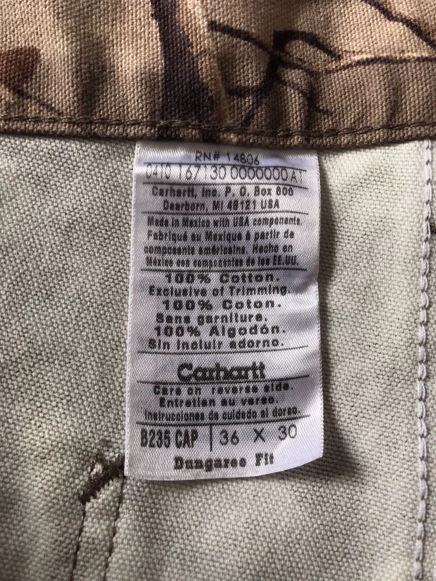 Carhartt Carhartt x Realtree B235 Cargo Pants Size US 36 / EU 52 - 9 Thumbnail