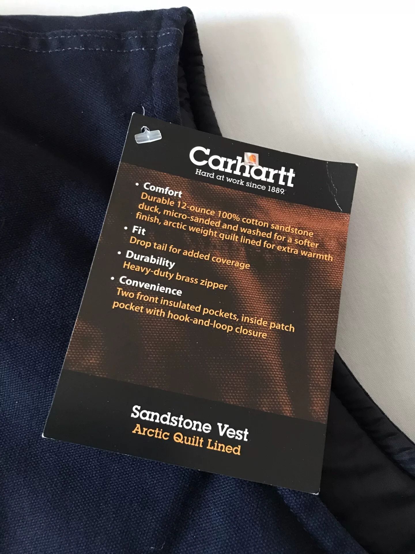 Carhartt Carhartt V02 MDT Canvas Work Vest Size US XXL / EU 58 / 5 - 7 Thumbnail