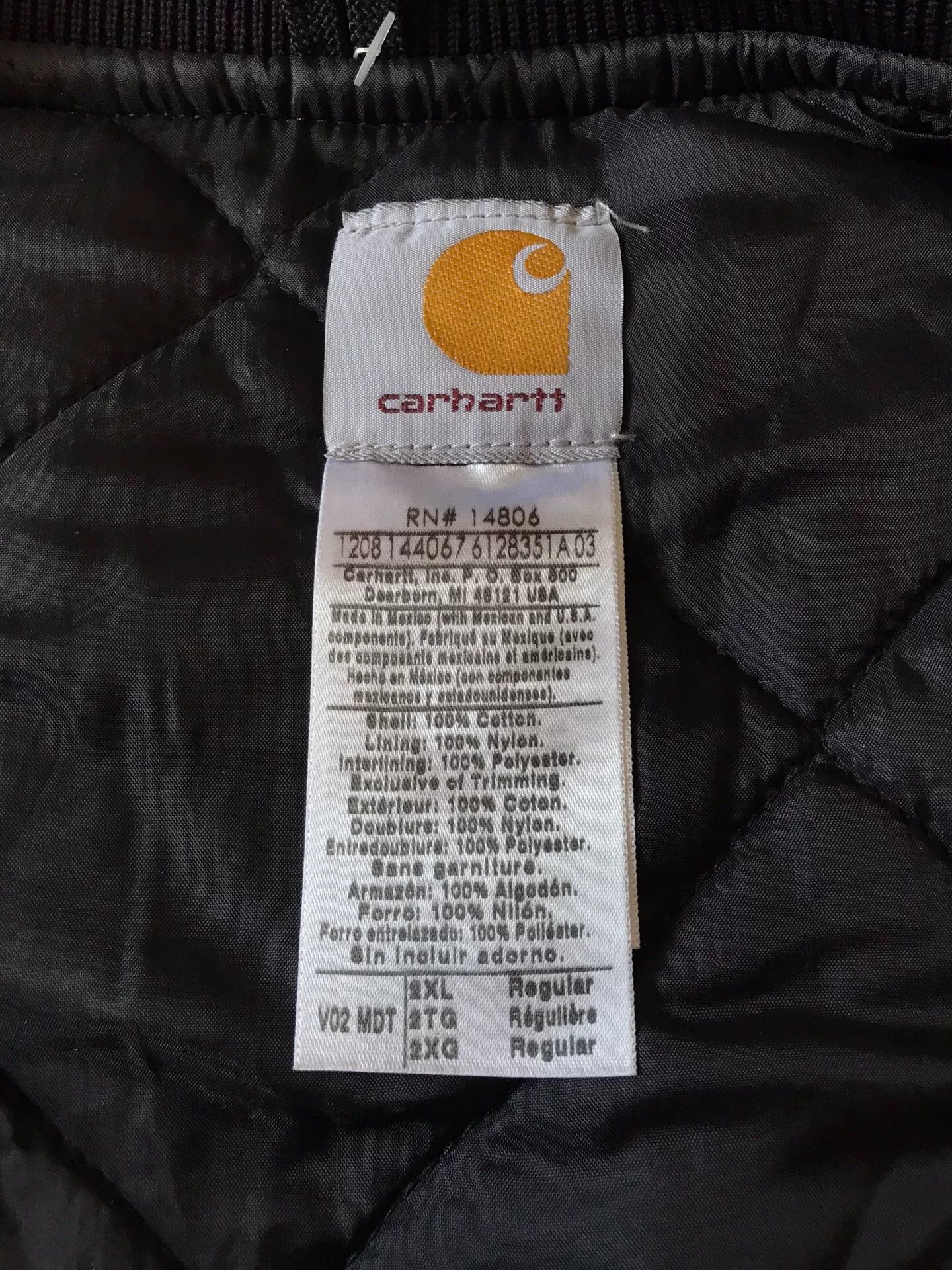 Carhartt Carhartt V02 MDT Canvas Work Vest Size US XXL / EU 58 / 5 - 9 Thumbnail
