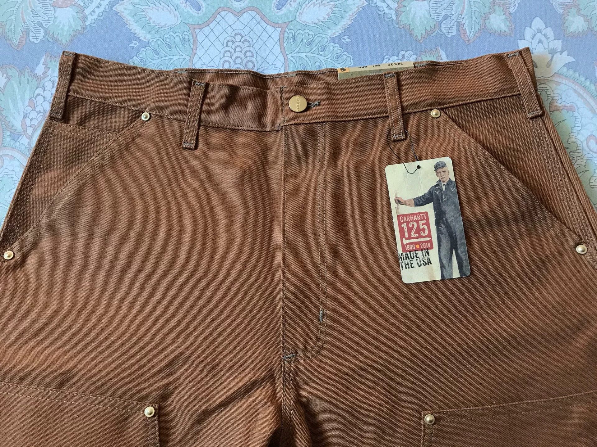 Carhartt Carhartt 125th Anniversary B01 Work Pants Size US 34 / EU 50 - 4 Thumbnail