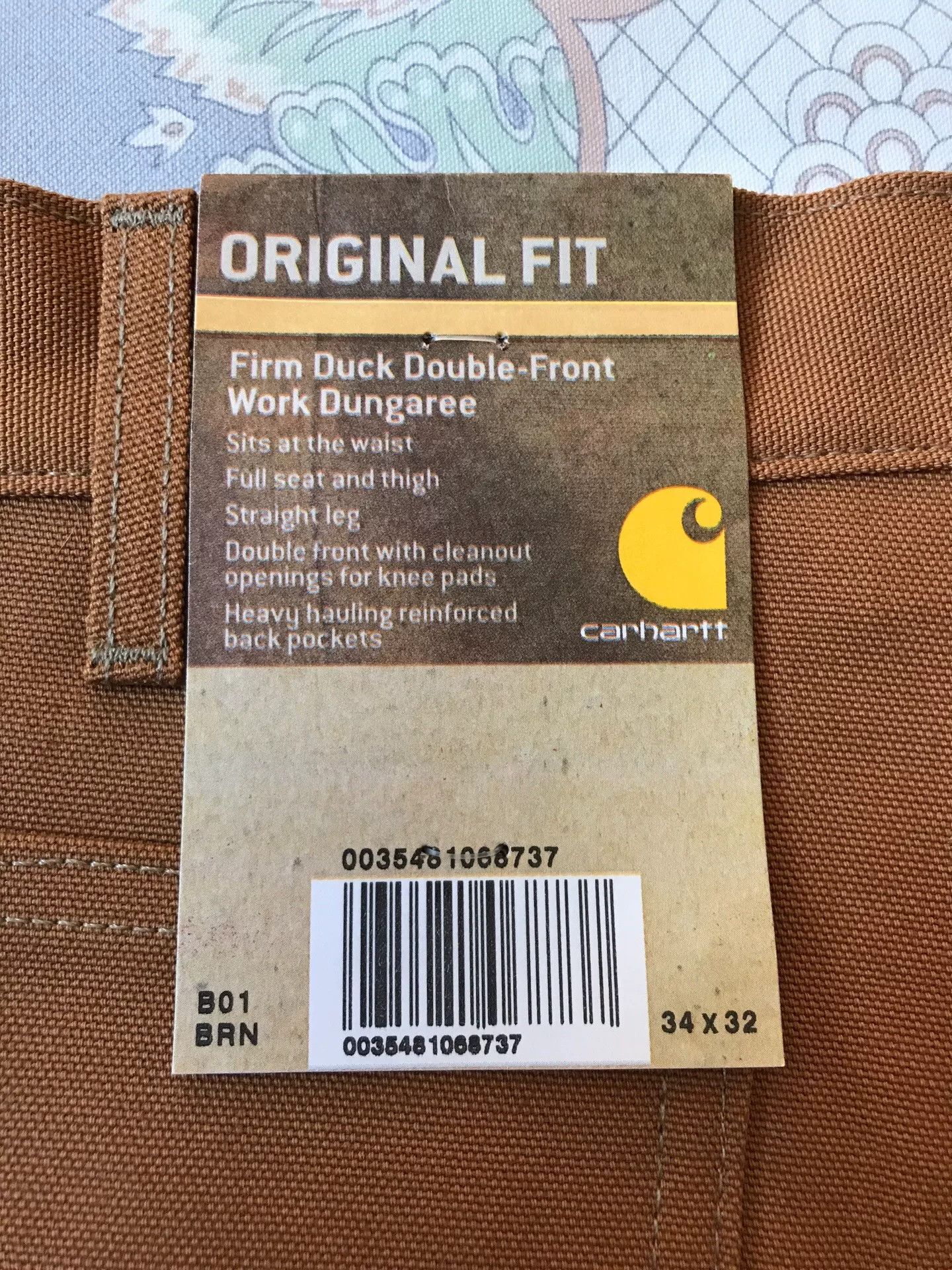 Carhartt Carhartt 125th Anniversary B01 Work Pants Size US 34 / EU 50 - 8 Thumbnail